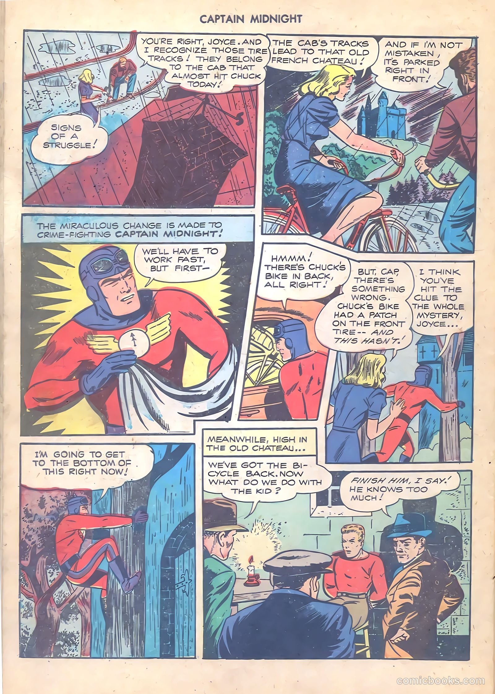 Captain Midnight #61 — page 30 of 36