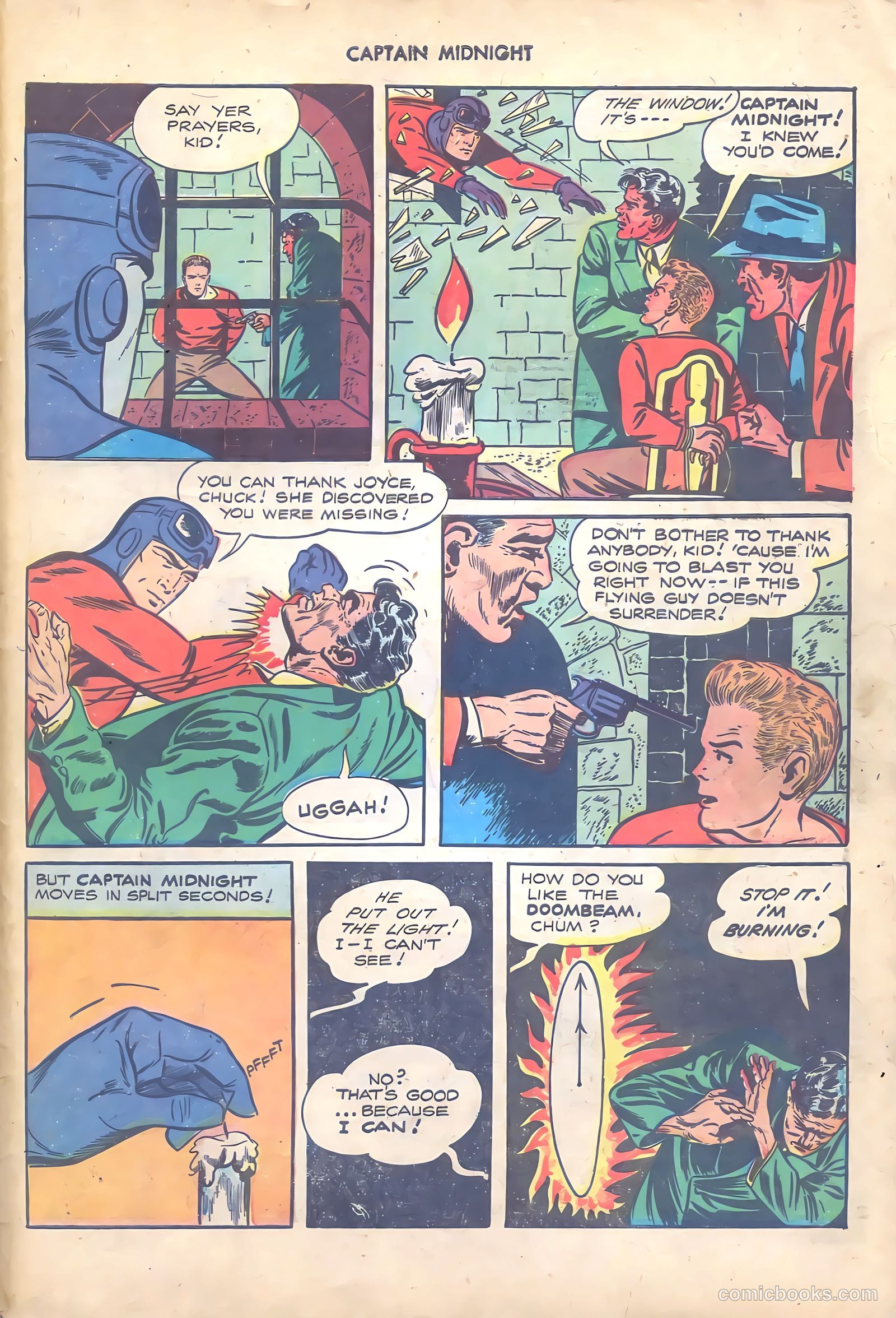 Captain Midnight #61 — page 31 of 36