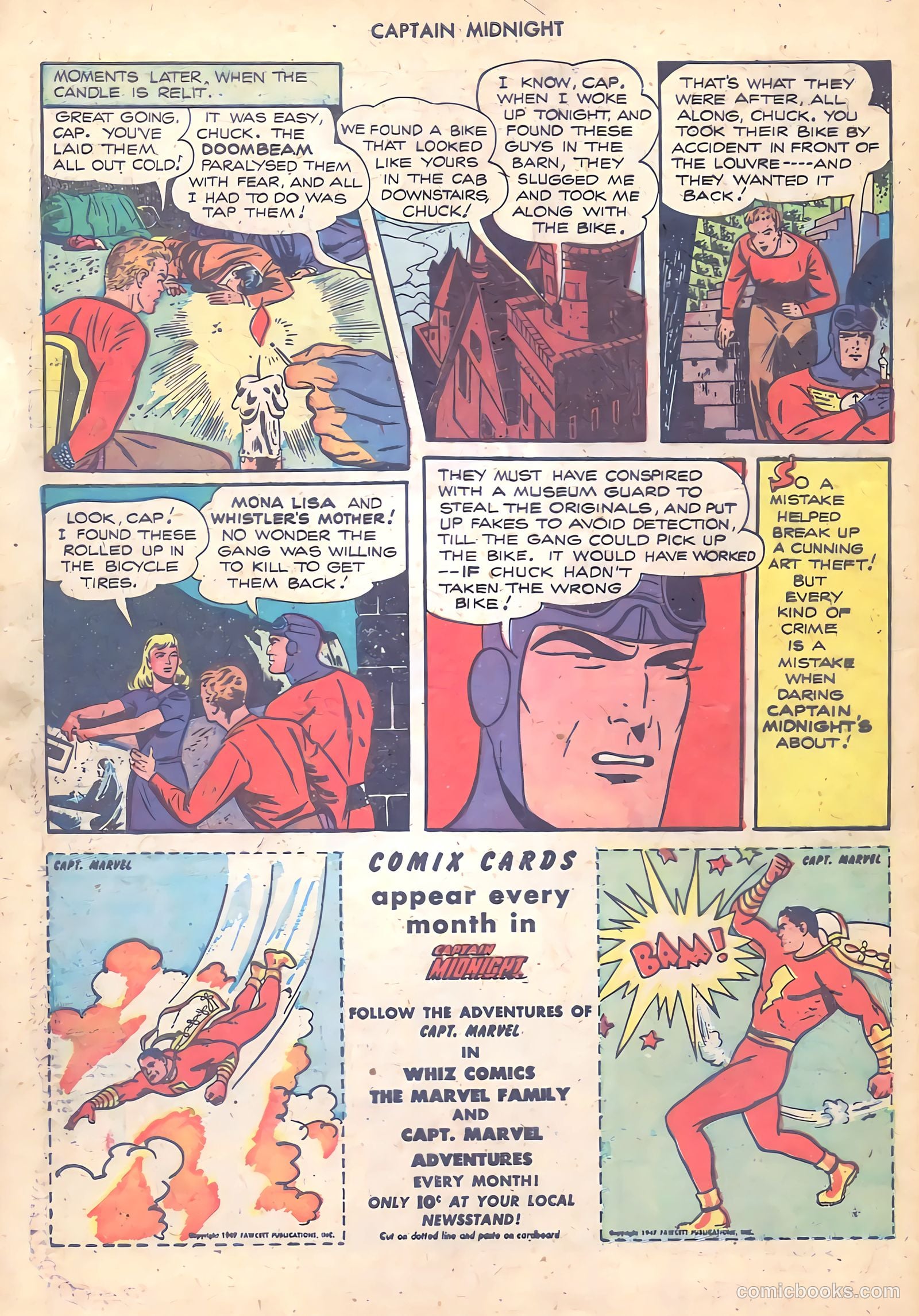 Captain Midnight #61 — page 32 of 36