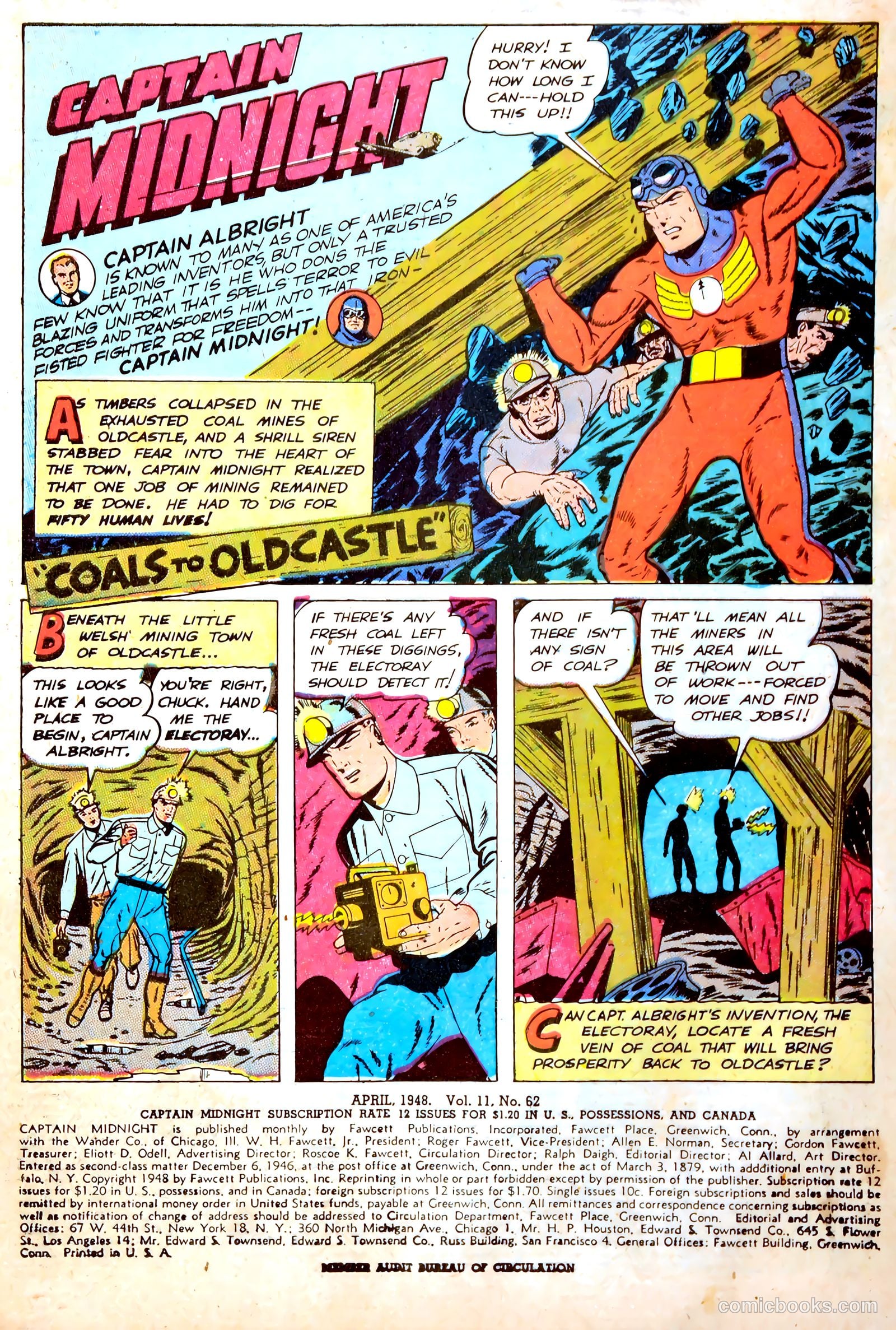 Captain Midnight #62 — page 3 of 35