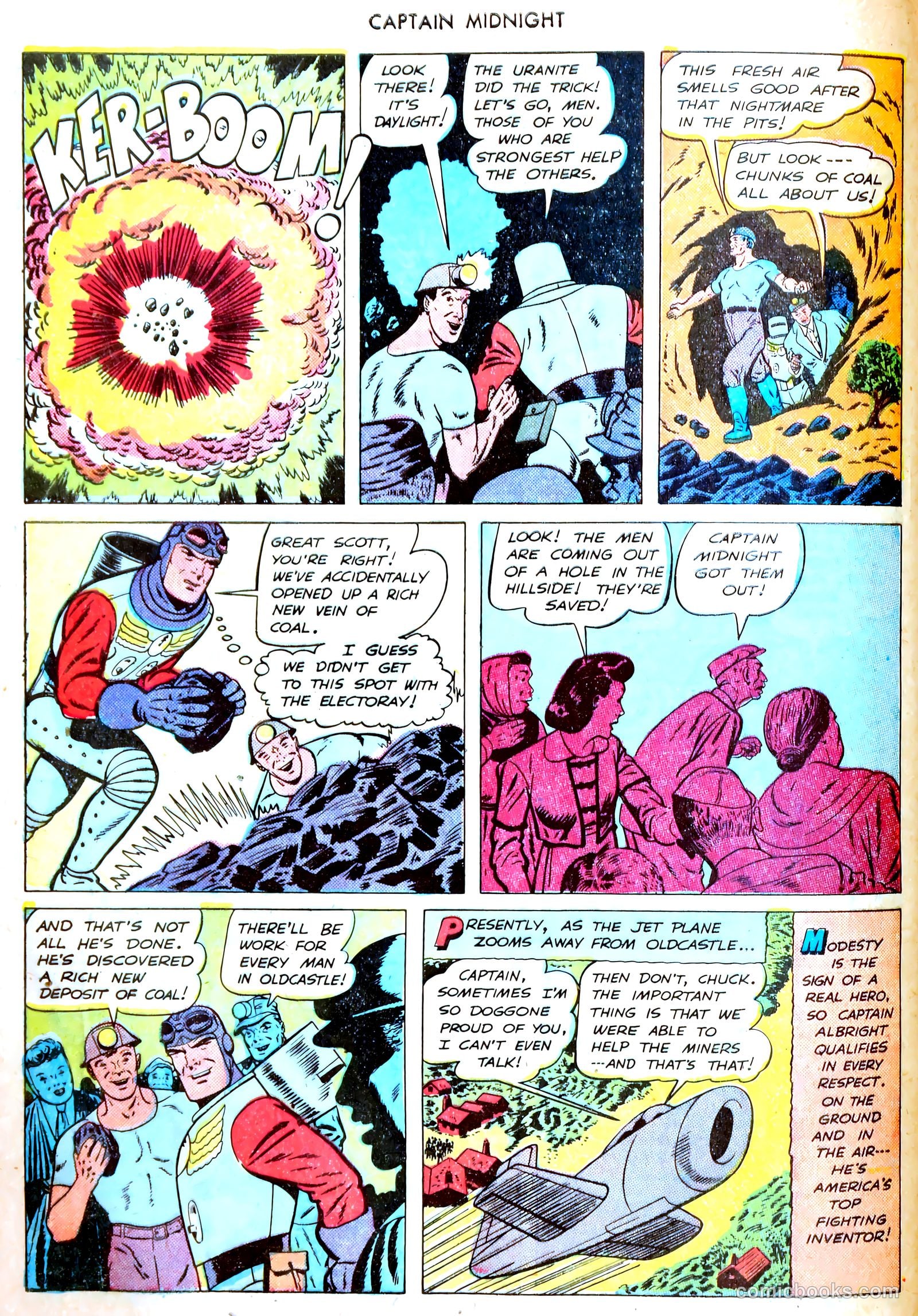 Captain Midnight #62 — page 8 of 35