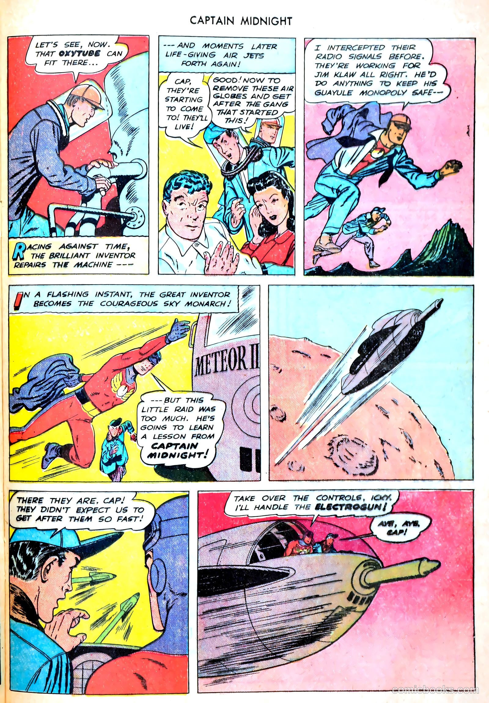 Captain Midnight #62 — page 20 of 35