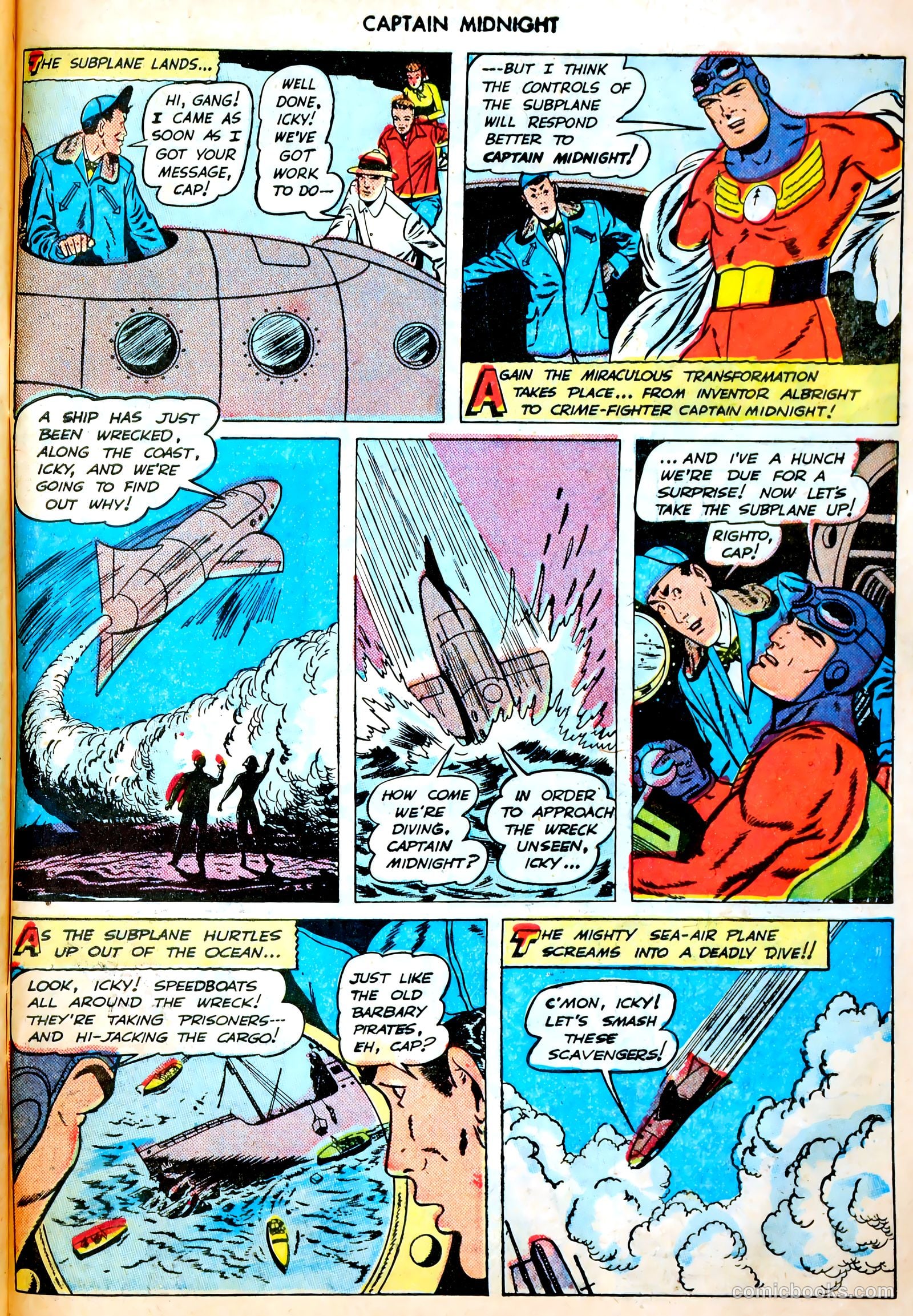Captain Midnight #62 — page 30 of 35