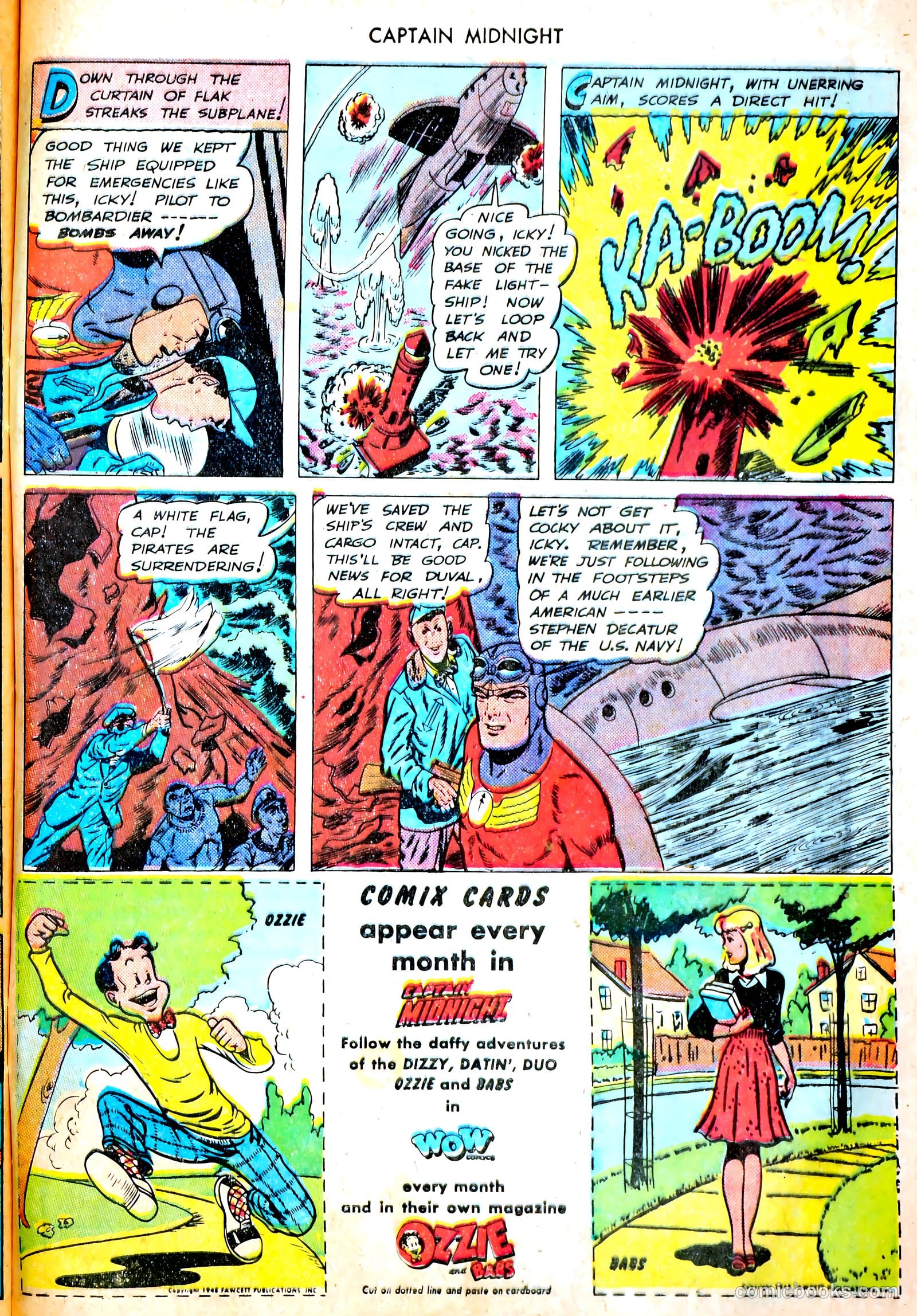 Captain Midnight #62 — page 32 of 35
