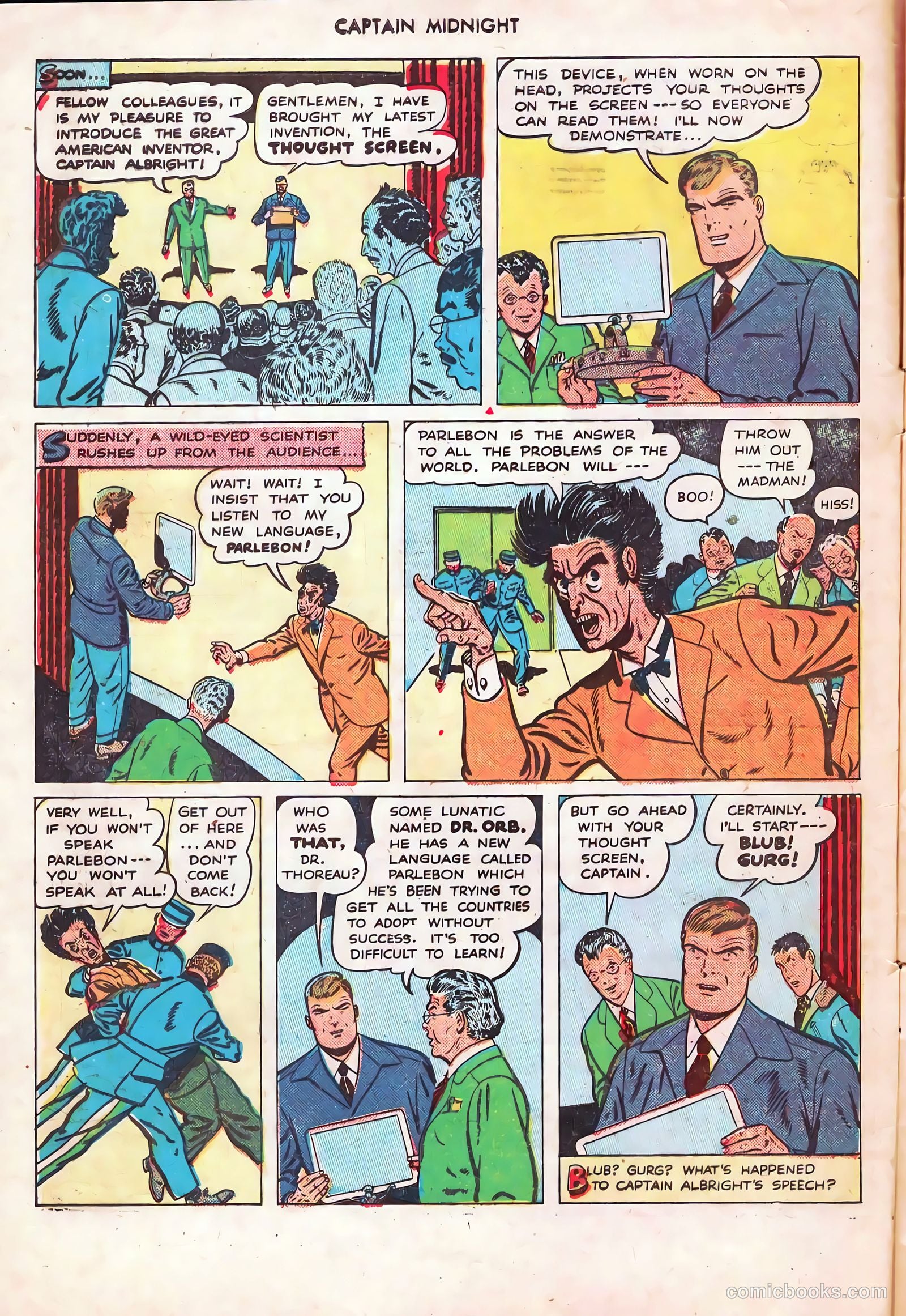 Captain Midnight #63 — page 4 of 36