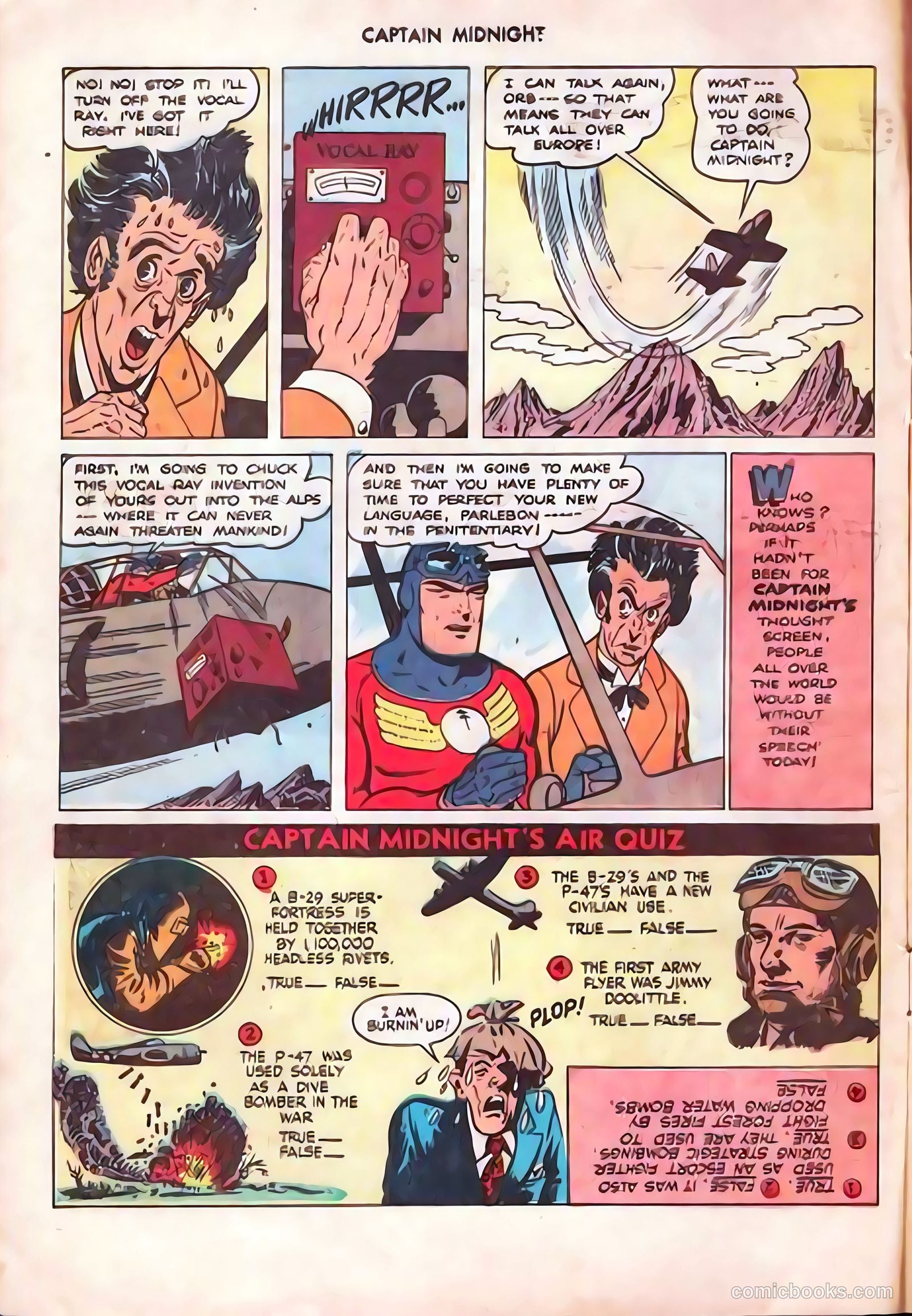 Captain Midnight #63 — page 8 of 36