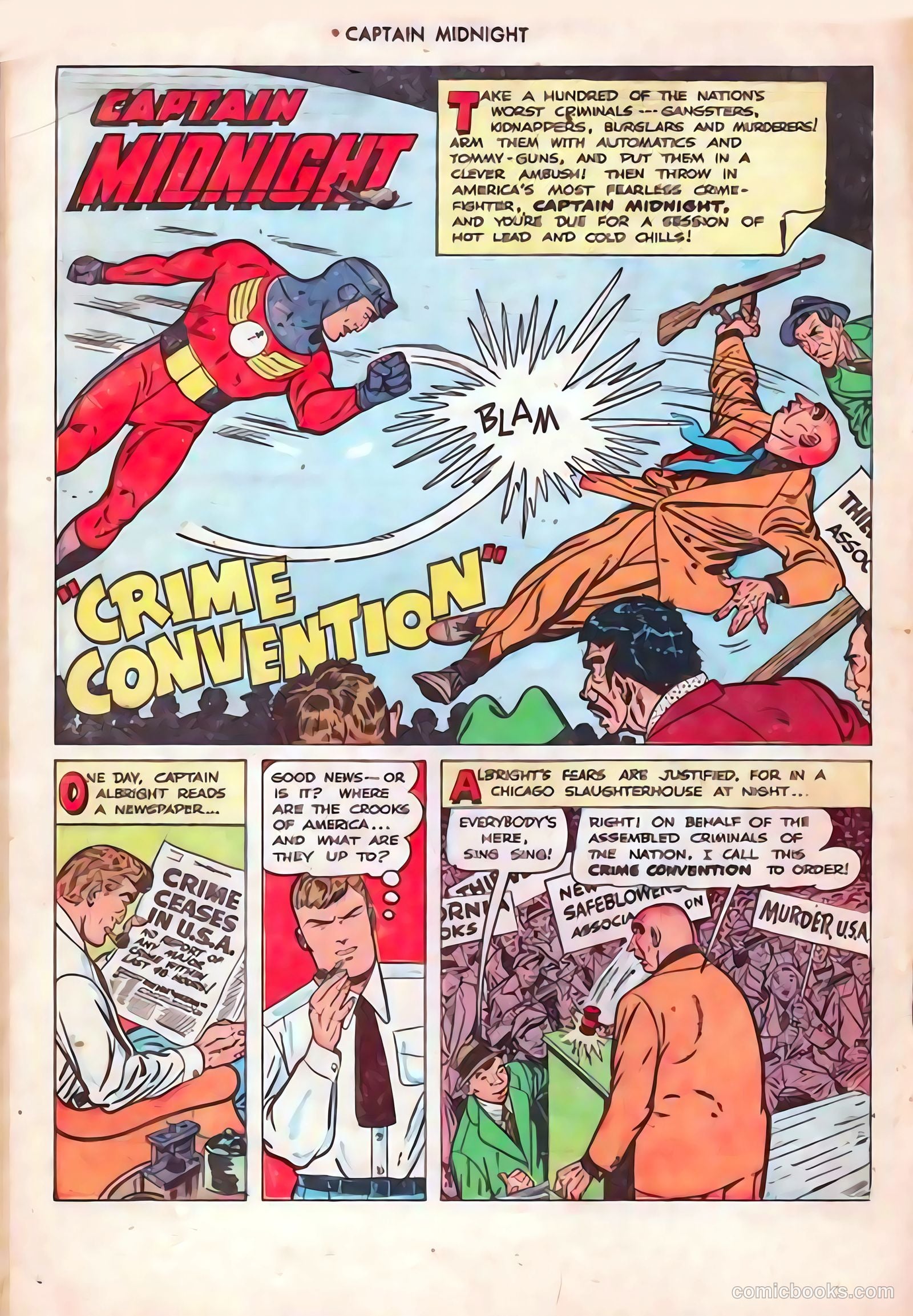 Captain Midnight #63 — page 18 of 36
