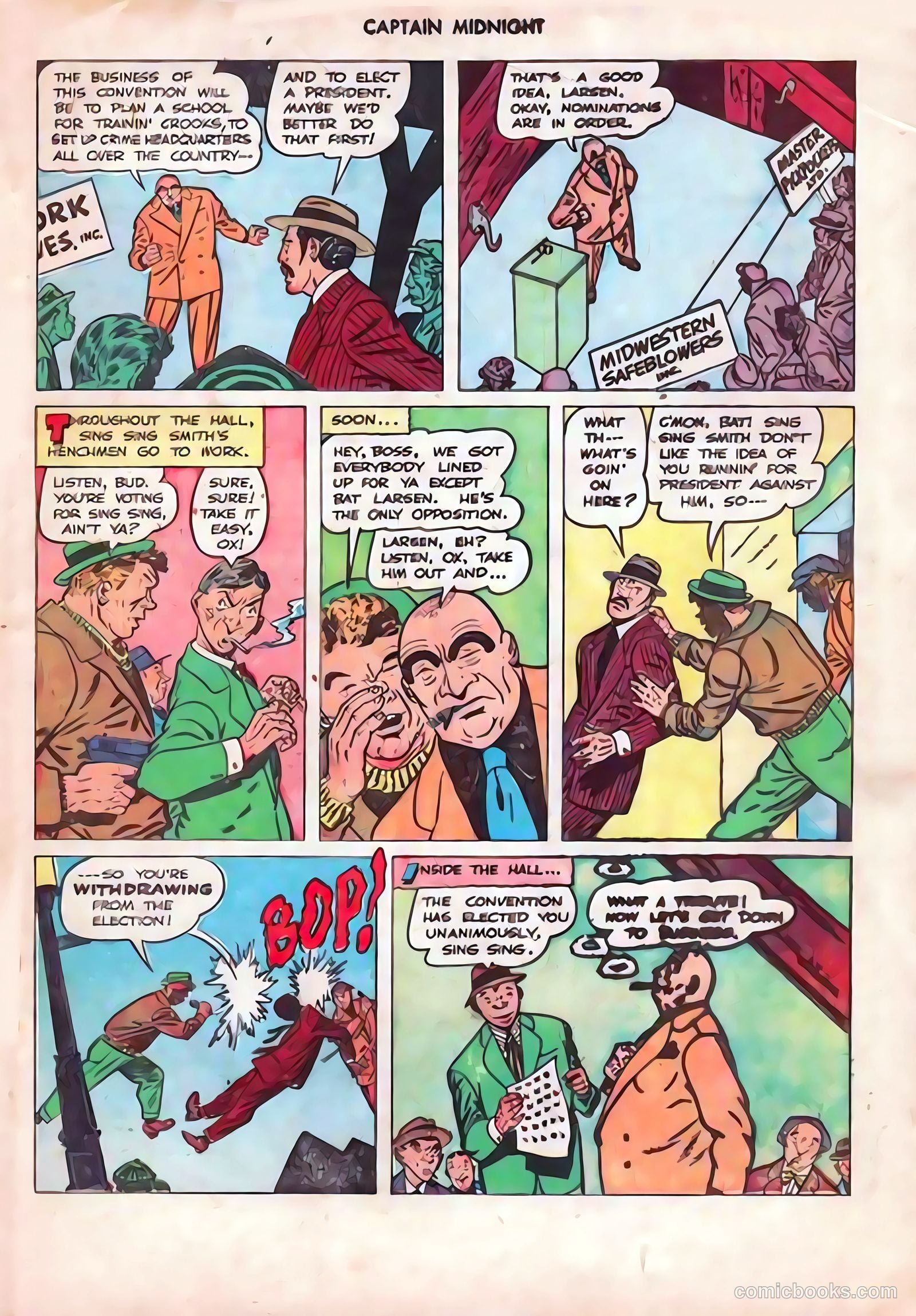 Captain Midnight #63 — page 19 of 36