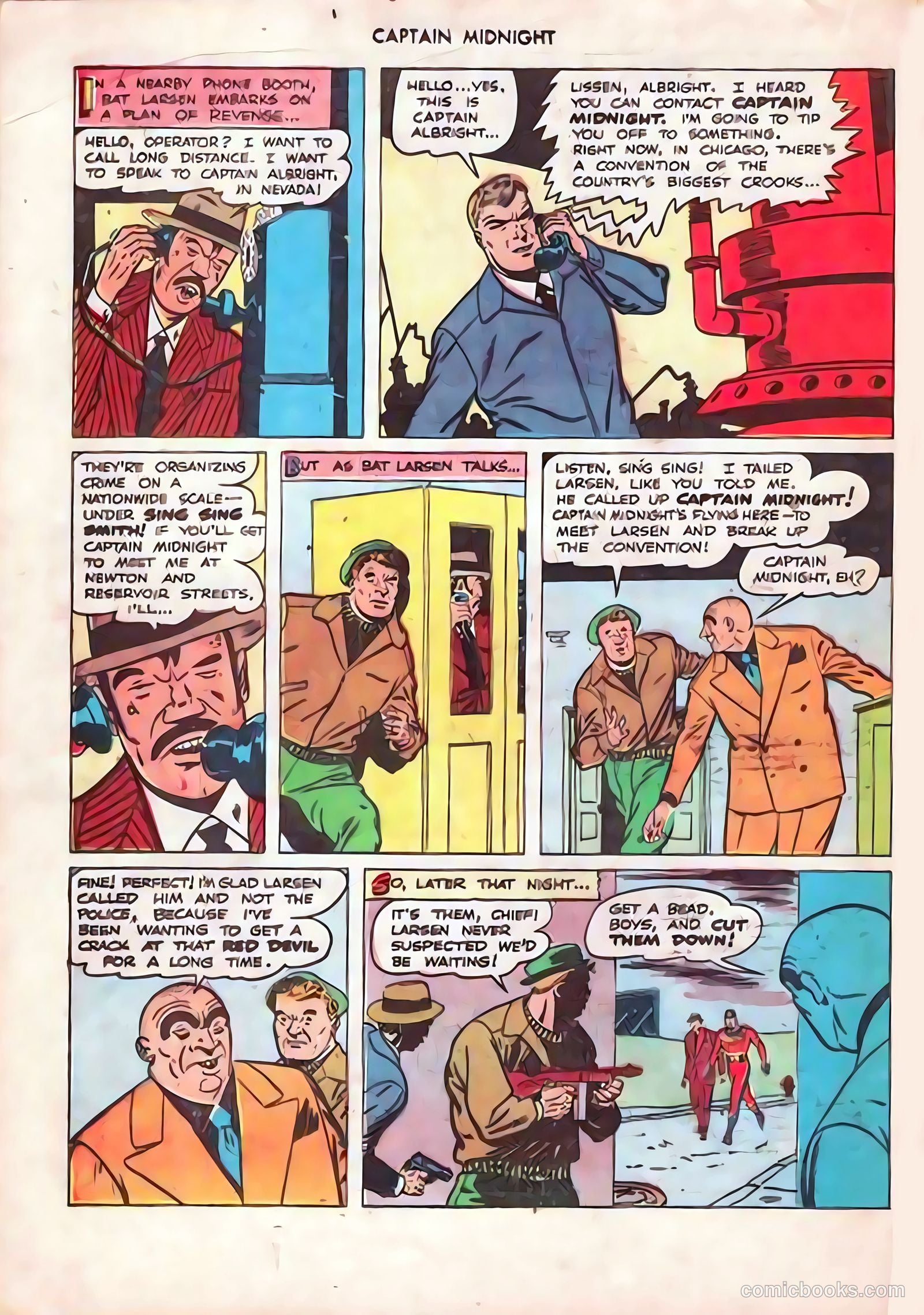 Captain Midnight #63 — page 20 of 36