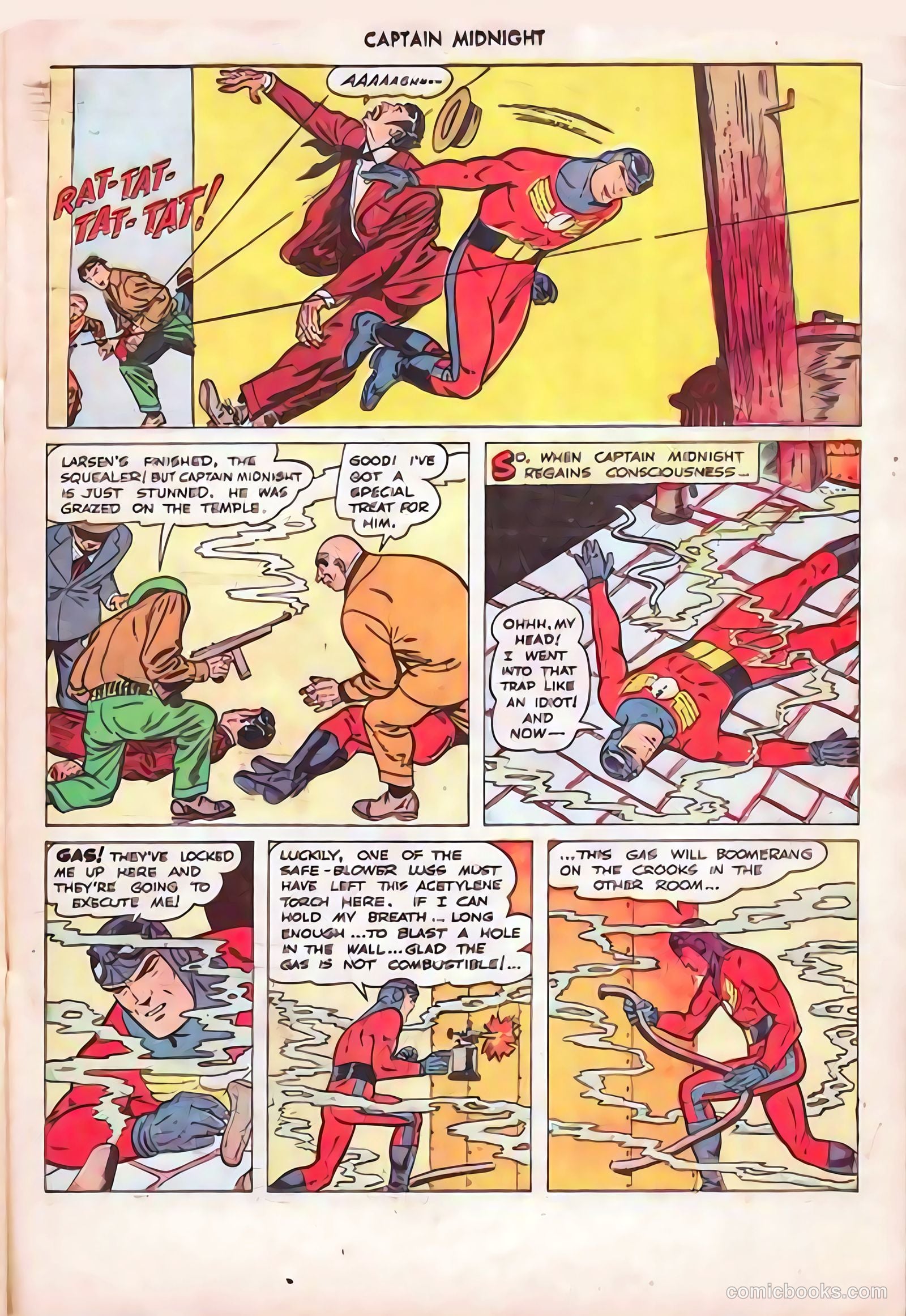 Captain Midnight #63 — page 21 of 36