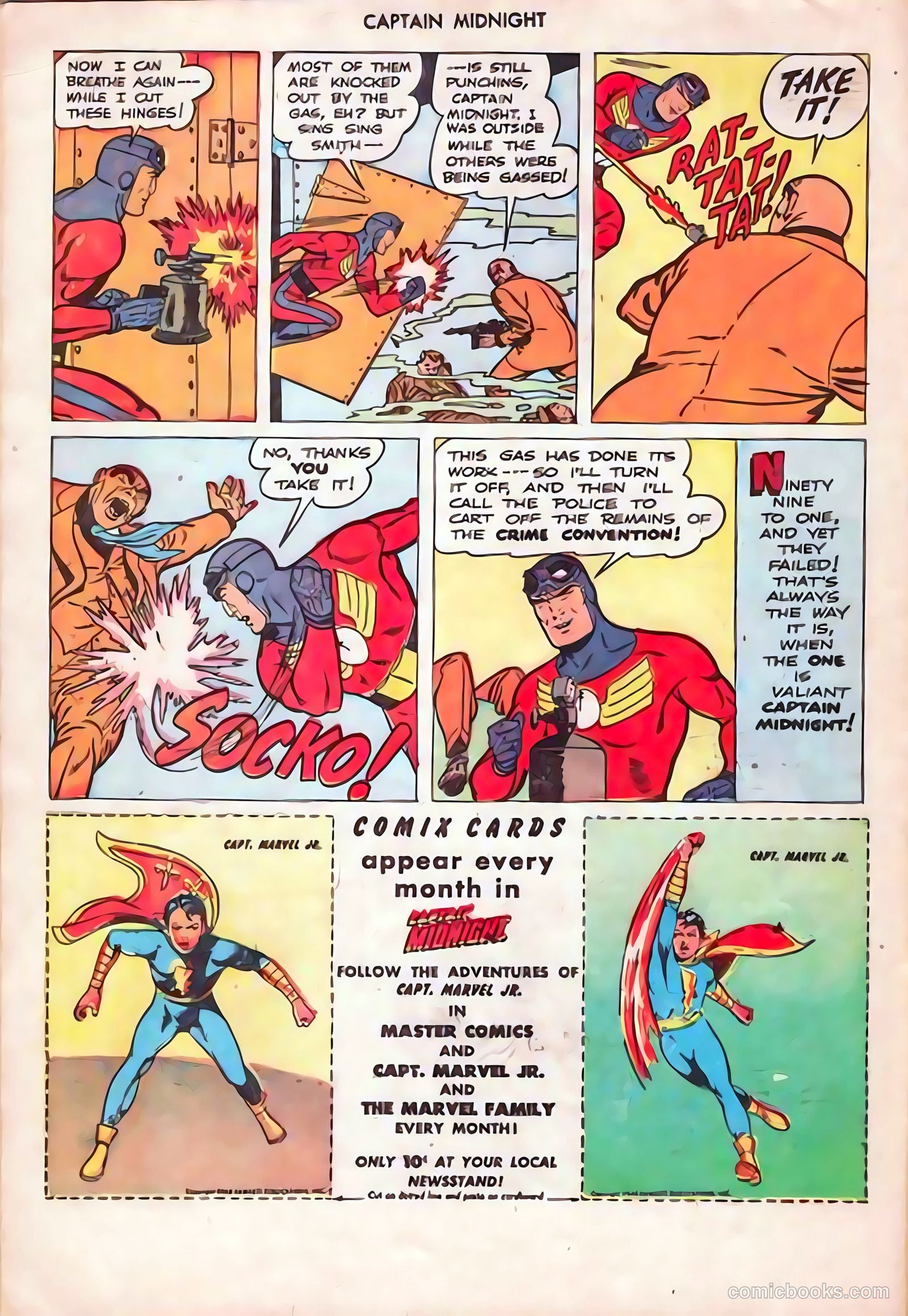 Captain Midnight #63 — page 22 of 36