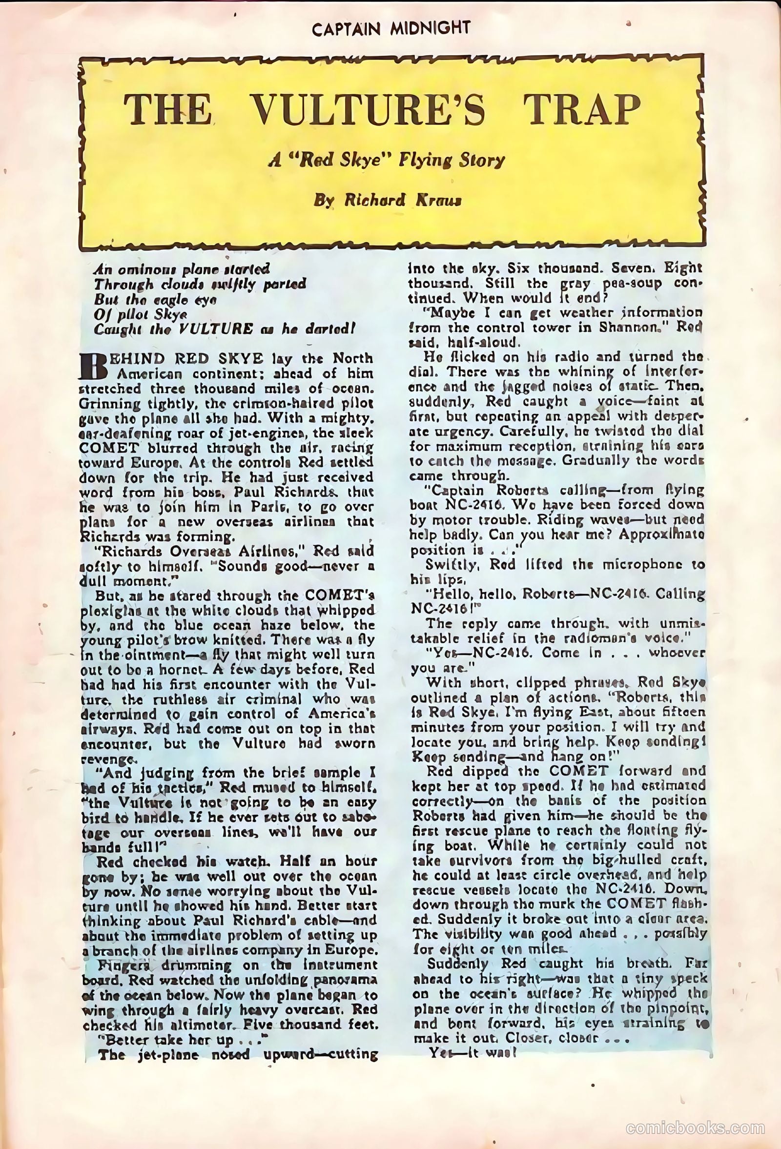 Captain Midnight #63 — page 25 of 36