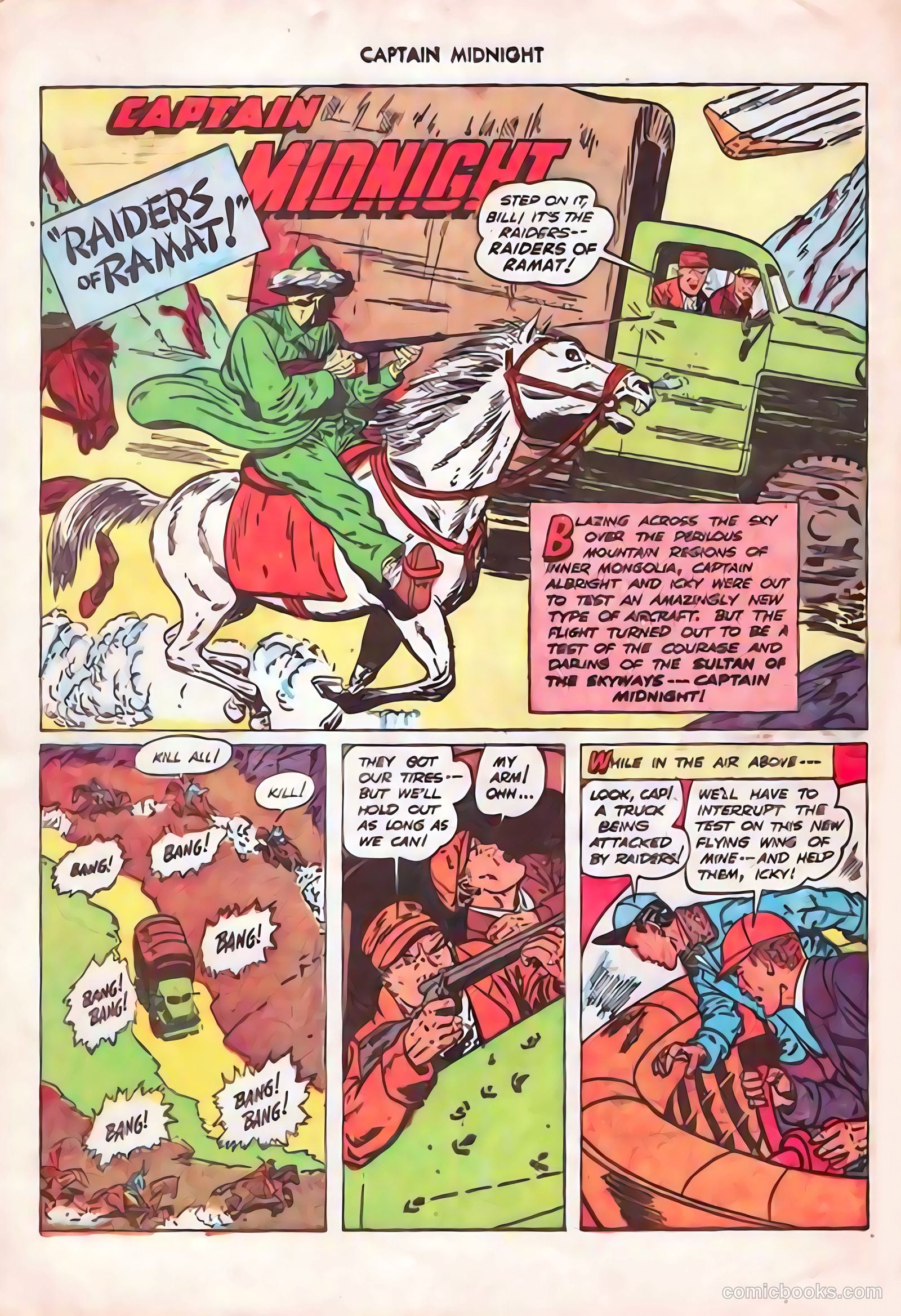Captain Midnight #63 — page 28 of 36