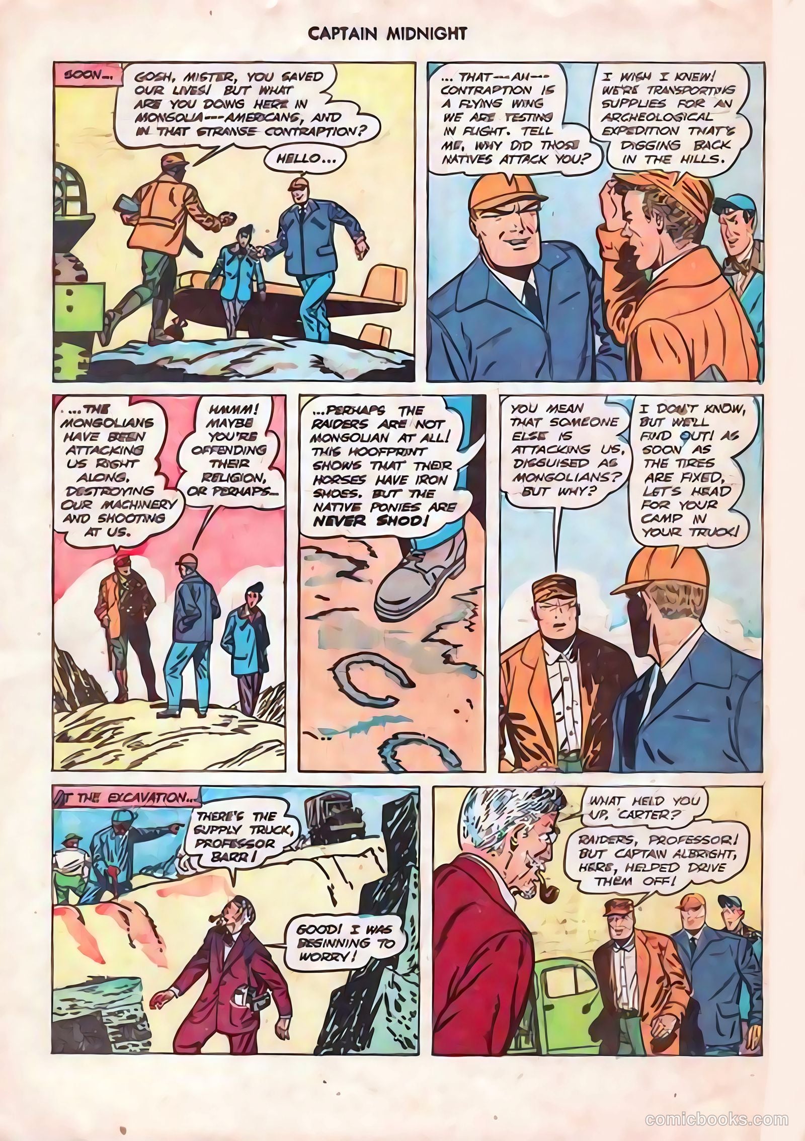 Captain Midnight #63 — page 30 of 36