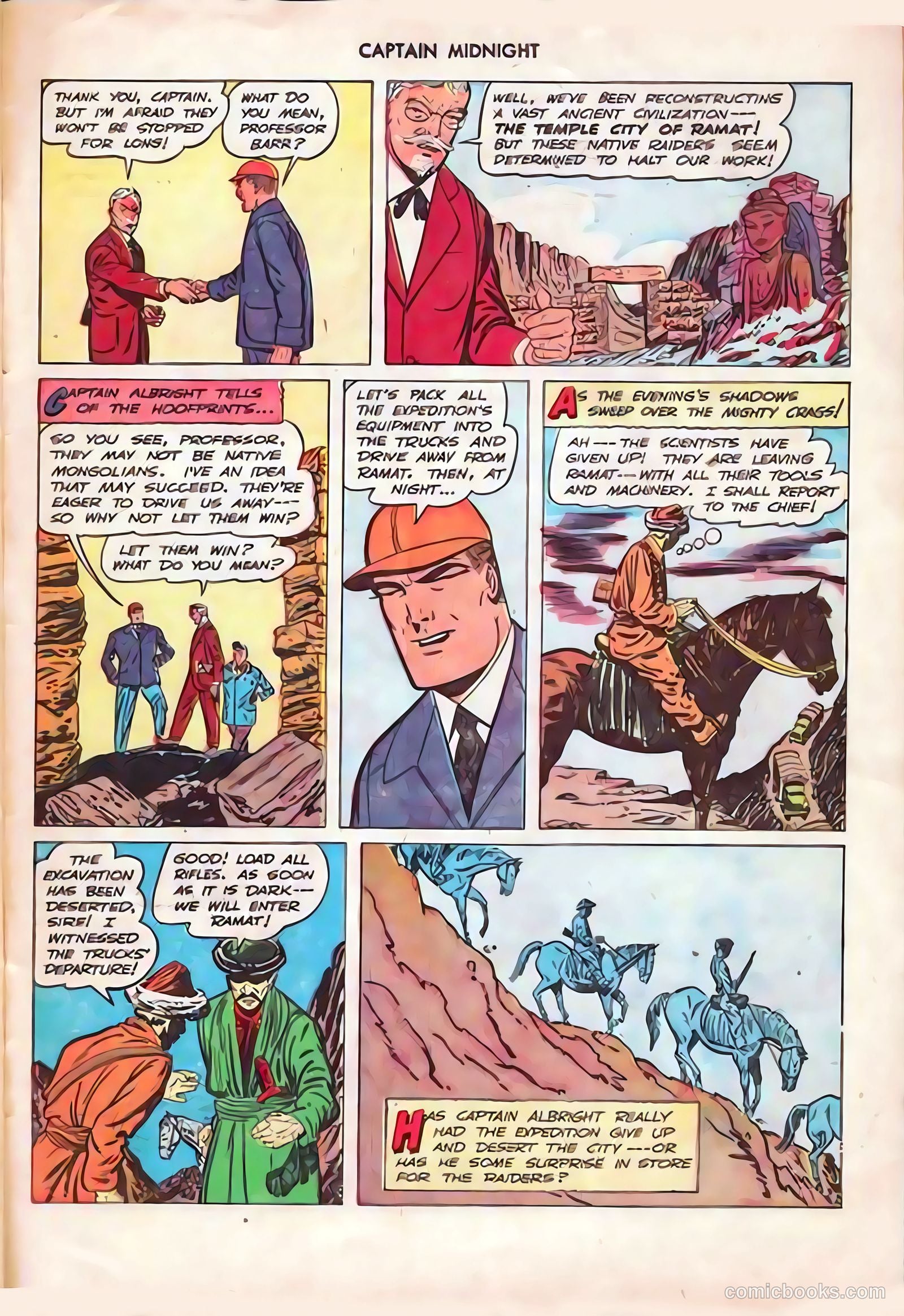Captain Midnight #63 — page 31 of 36