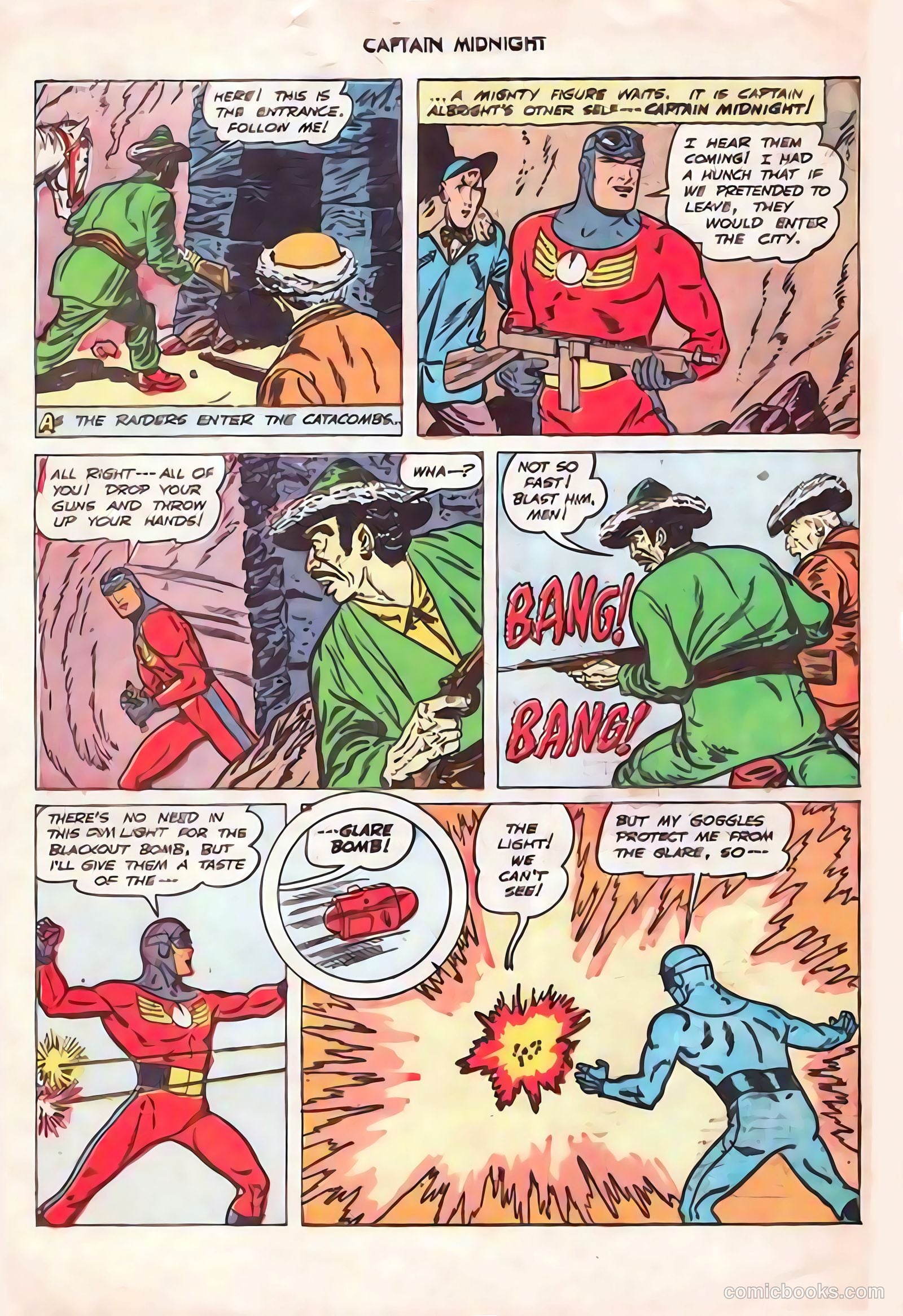 Captain Midnight #63 — page 32 of 36