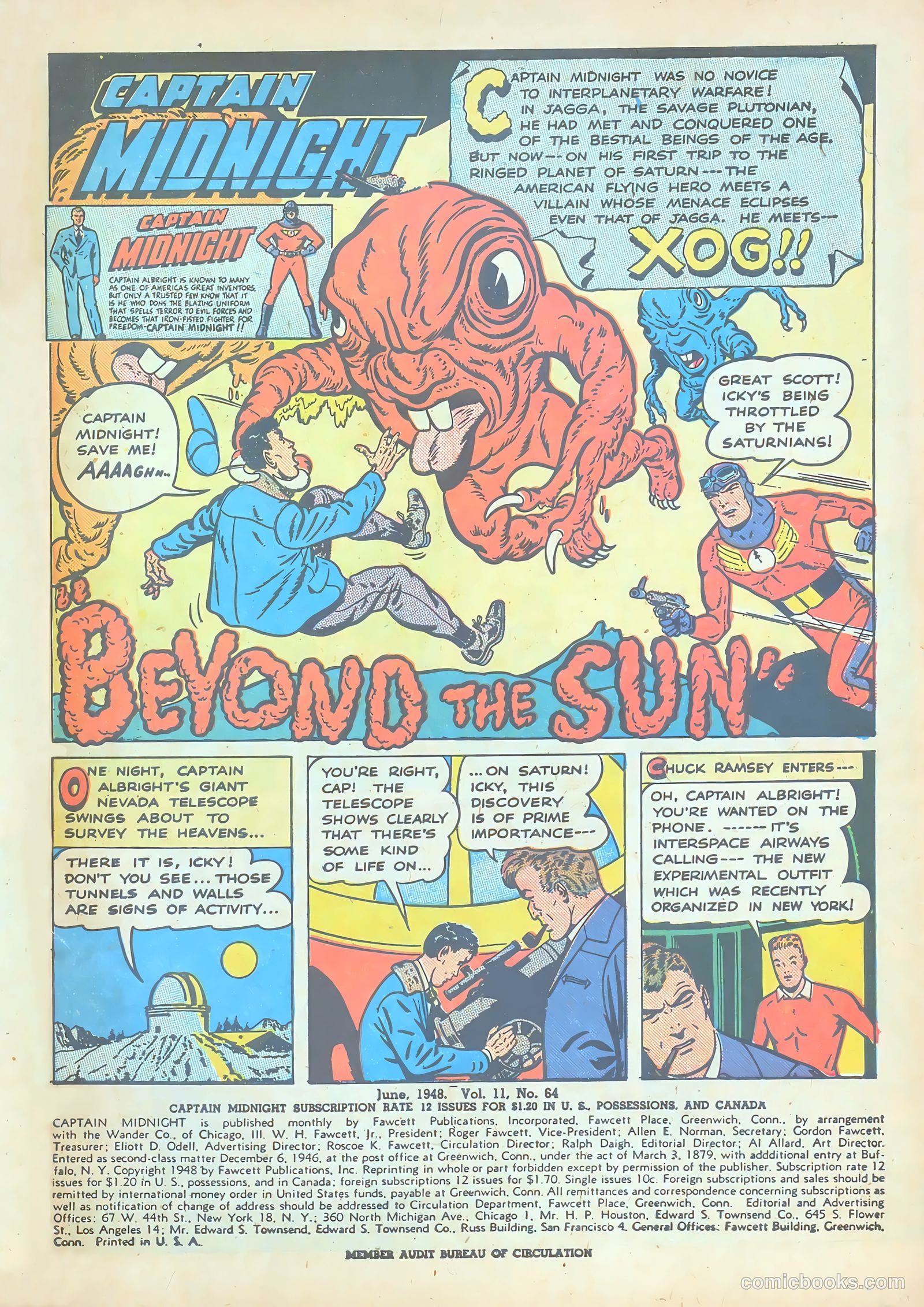 Captain Midnight #64 — page 3 of 36