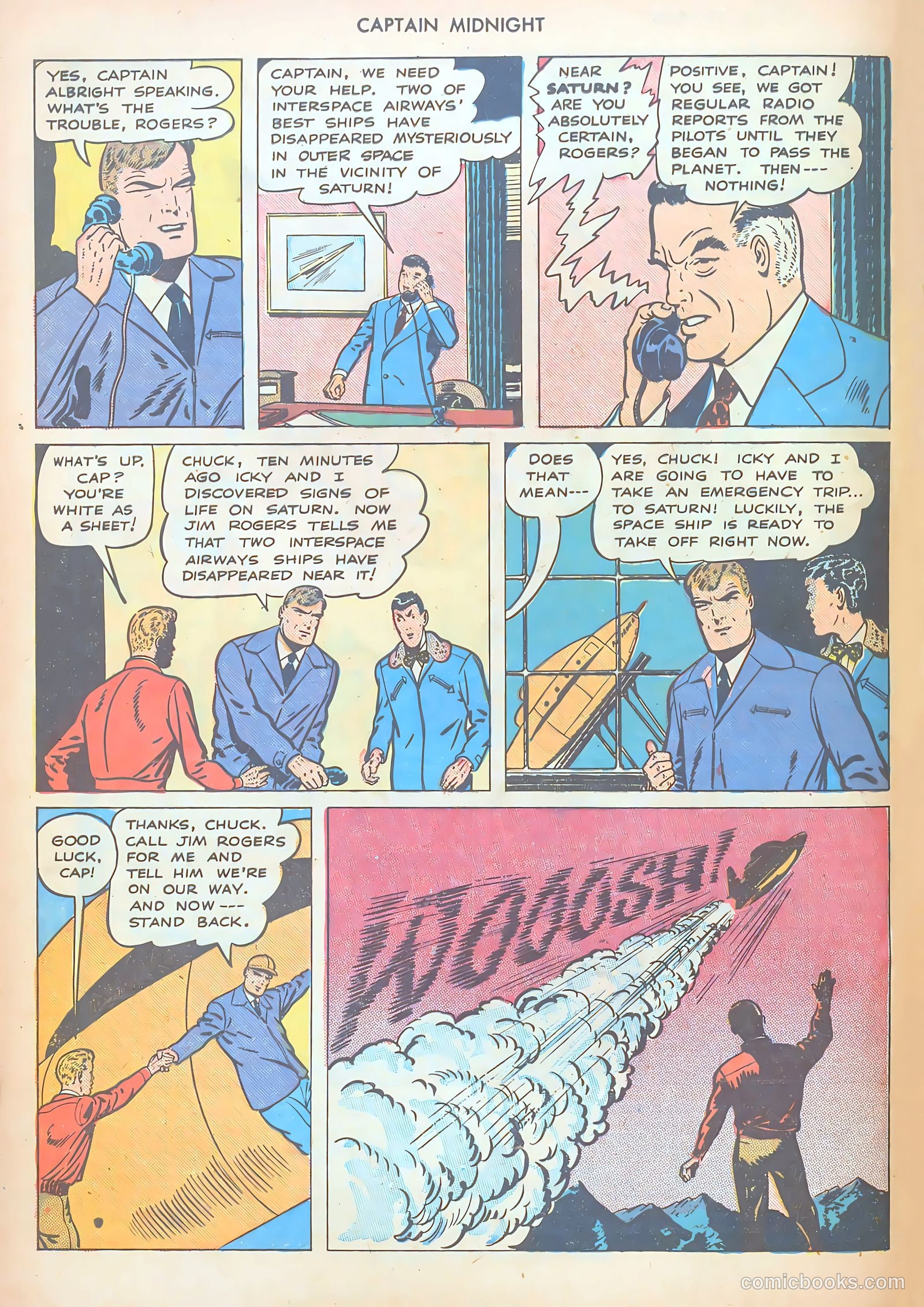 Captain Midnight #64 — page 4 of 36