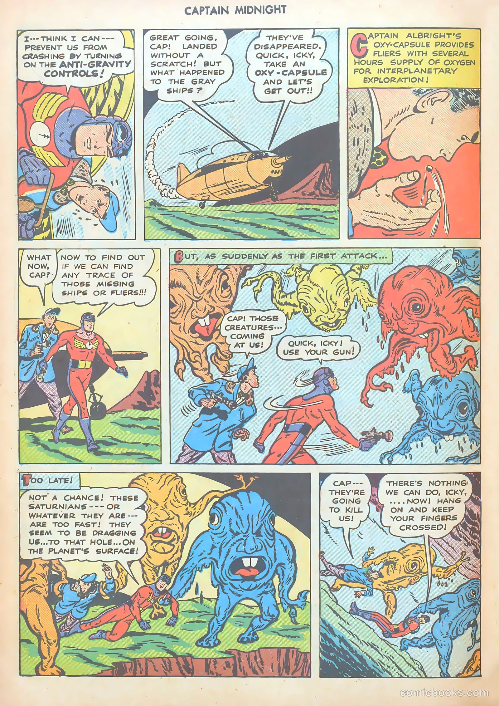 Captain Midnight #64 — page 6 of 36
