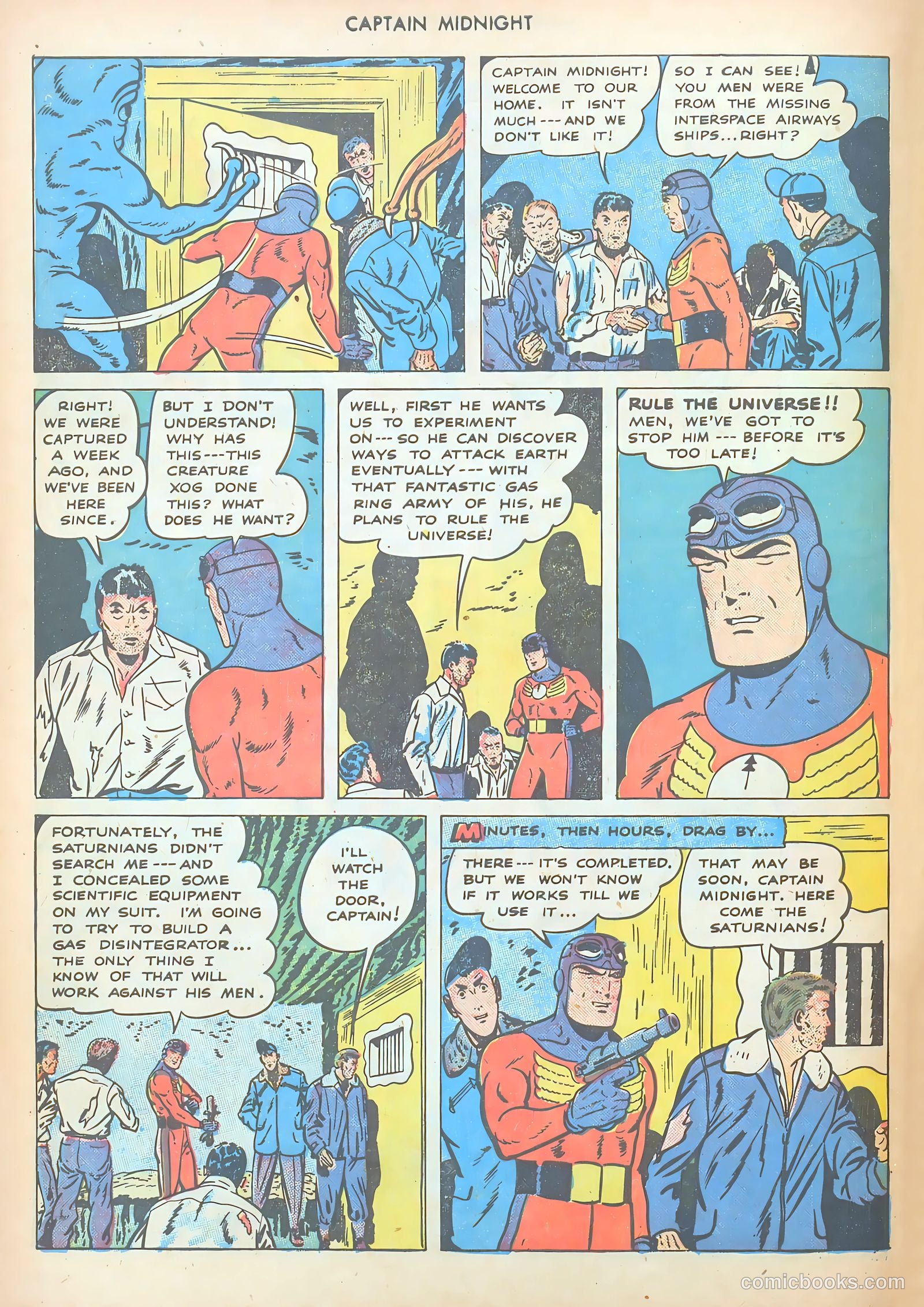 Captain Midnight #64 — page 8 of 36