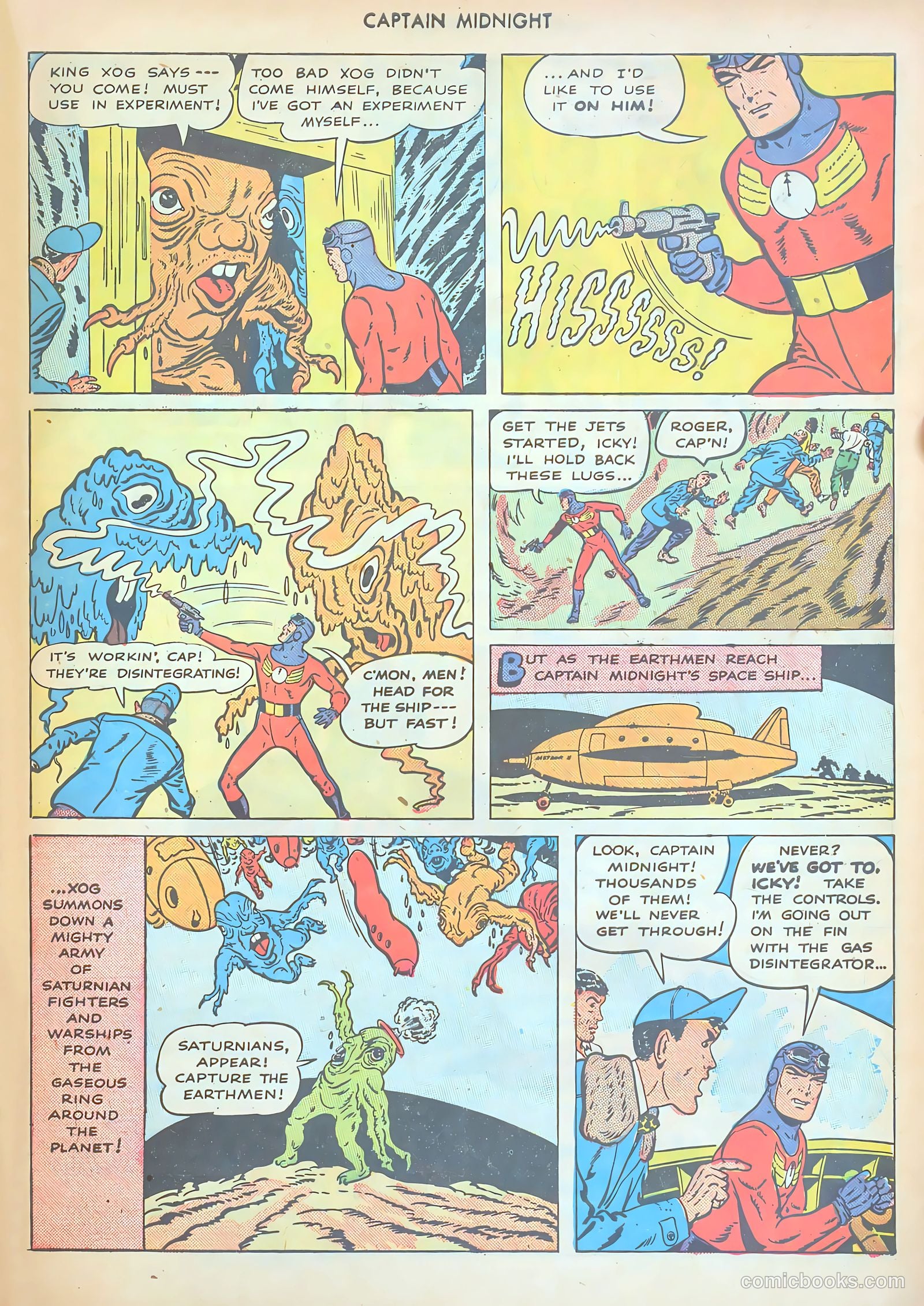Captain Midnight #64 — page 9 of 36