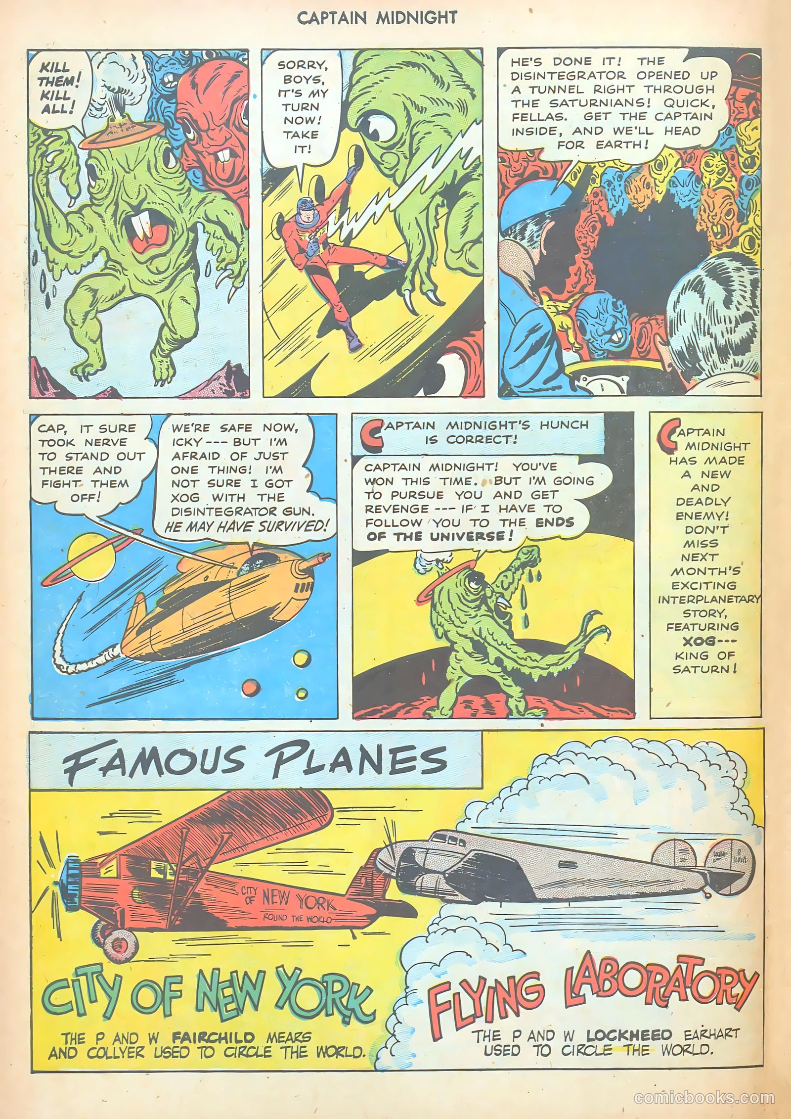 Captain Midnight #64 — page 10 of 36