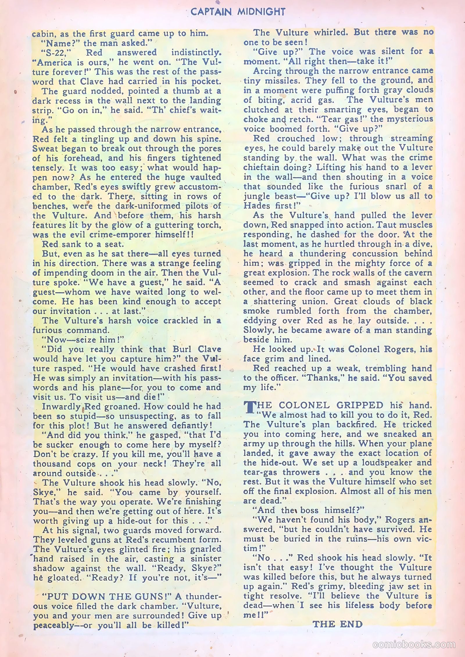 Captain Midnight #64 — page 17 of 36