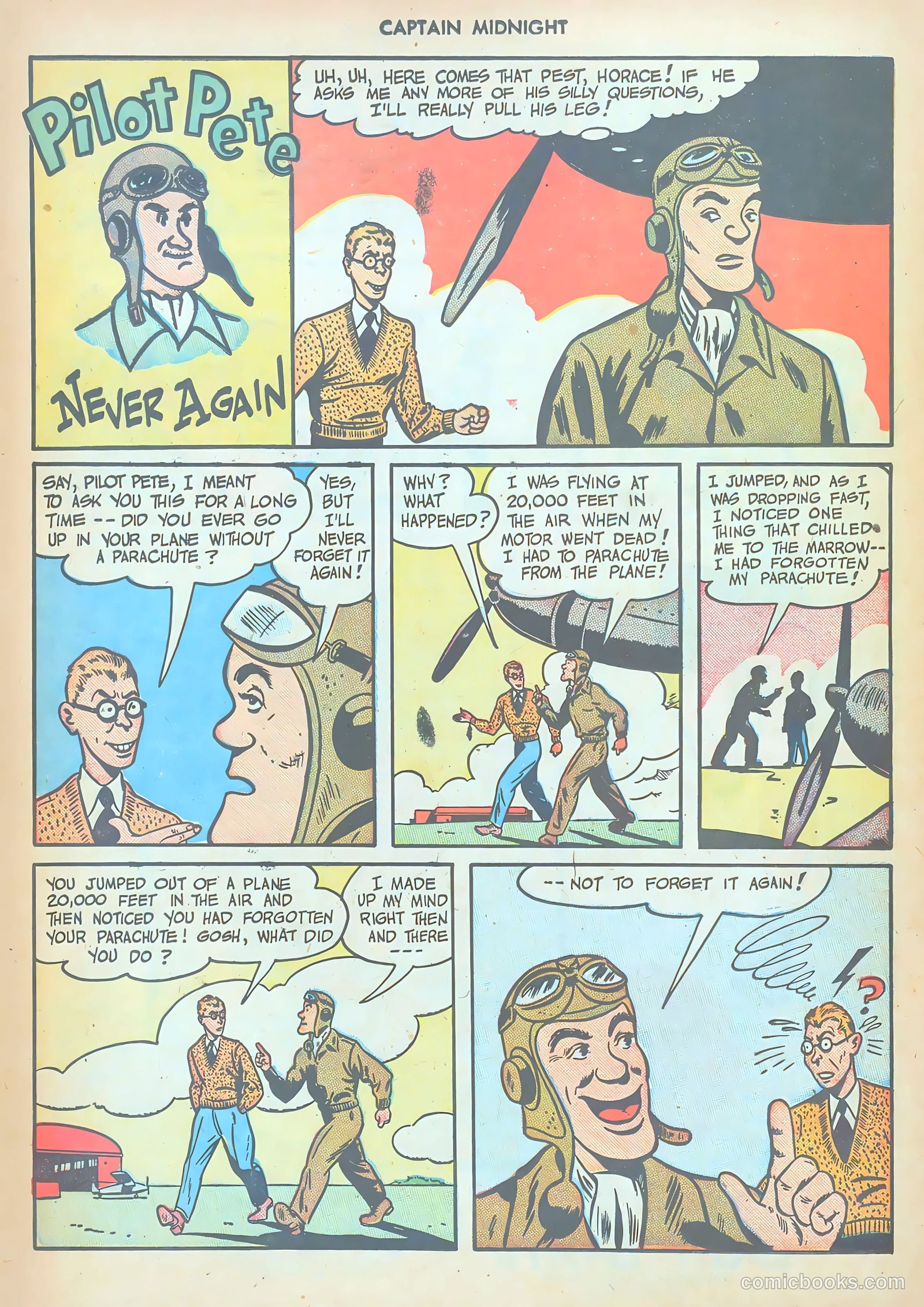 Captain Midnight #64 — page 22 of 36