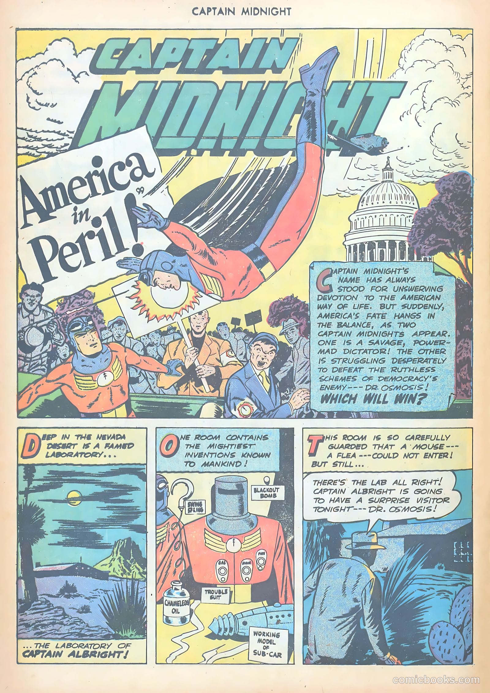 Captain Midnight #64 — page 24 of 36