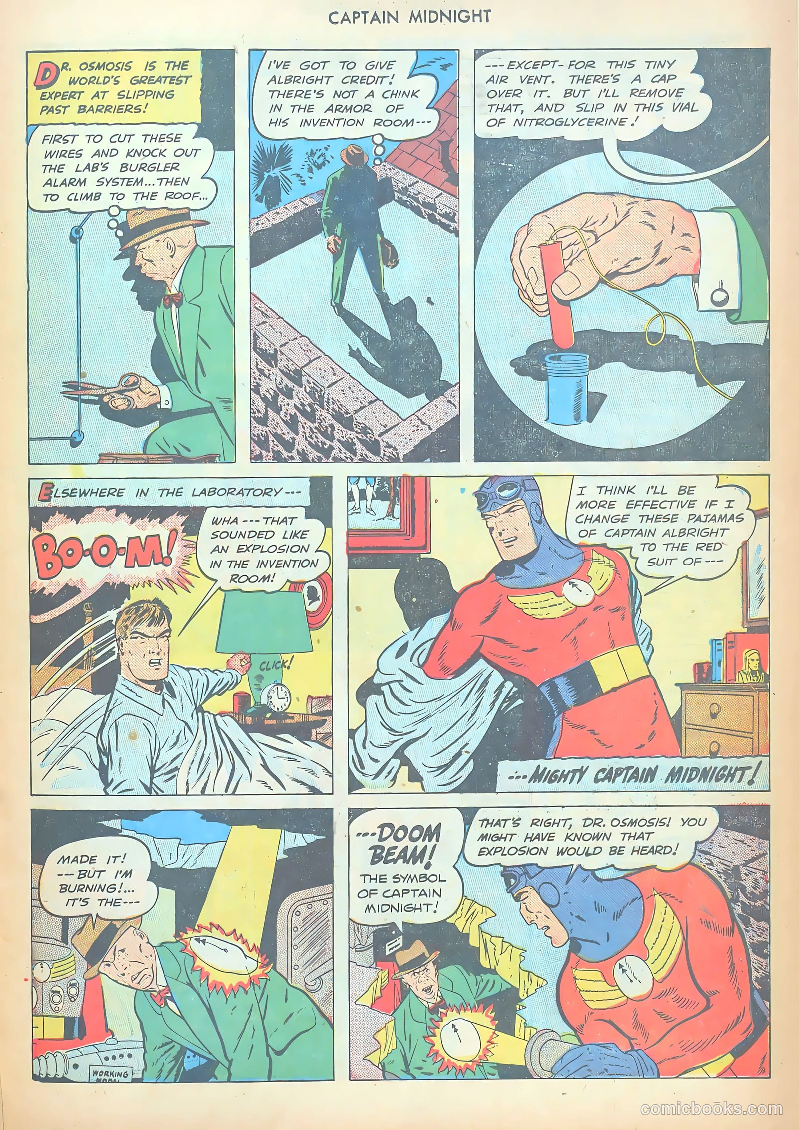 Captain Midnight #64 — page 25 of 36