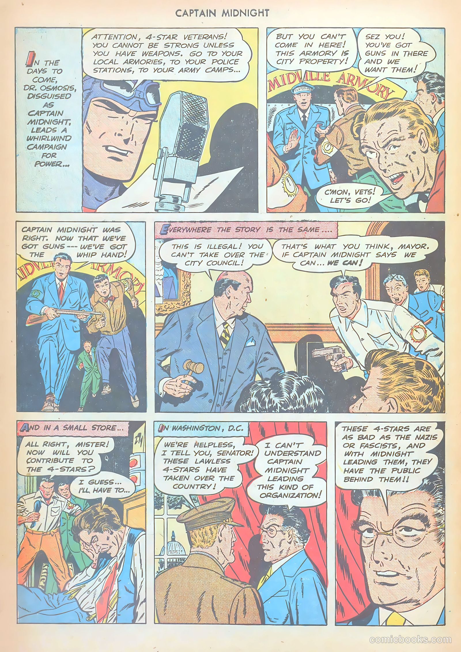 Captain Midnight #64 — page 28 of 36