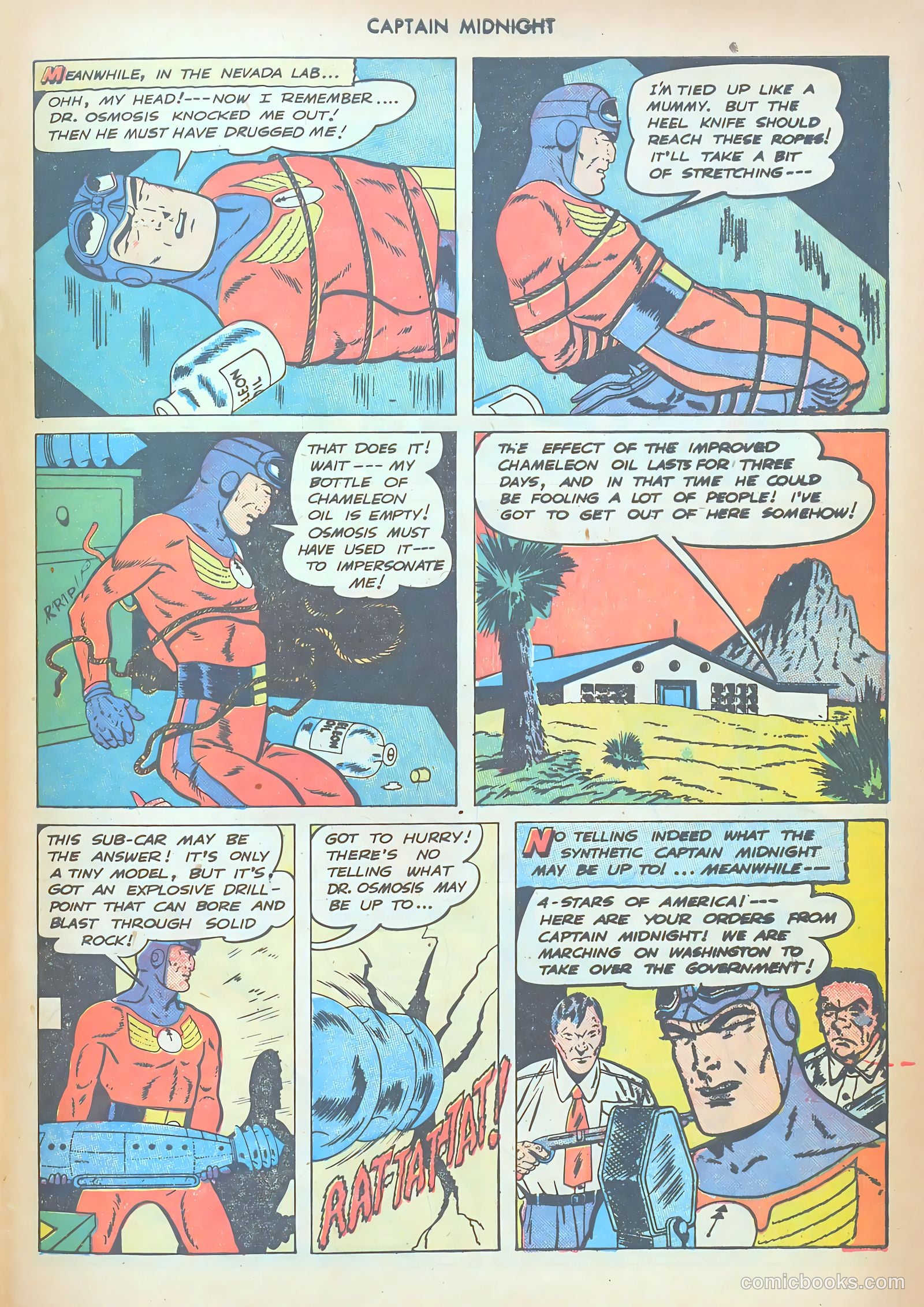 Captain Midnight #64 — page 29 of 36
