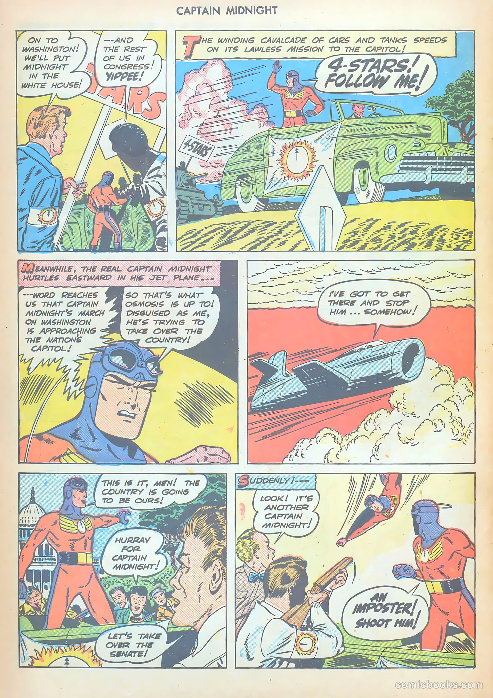 Captain Midnight #64 — page 30 of 36