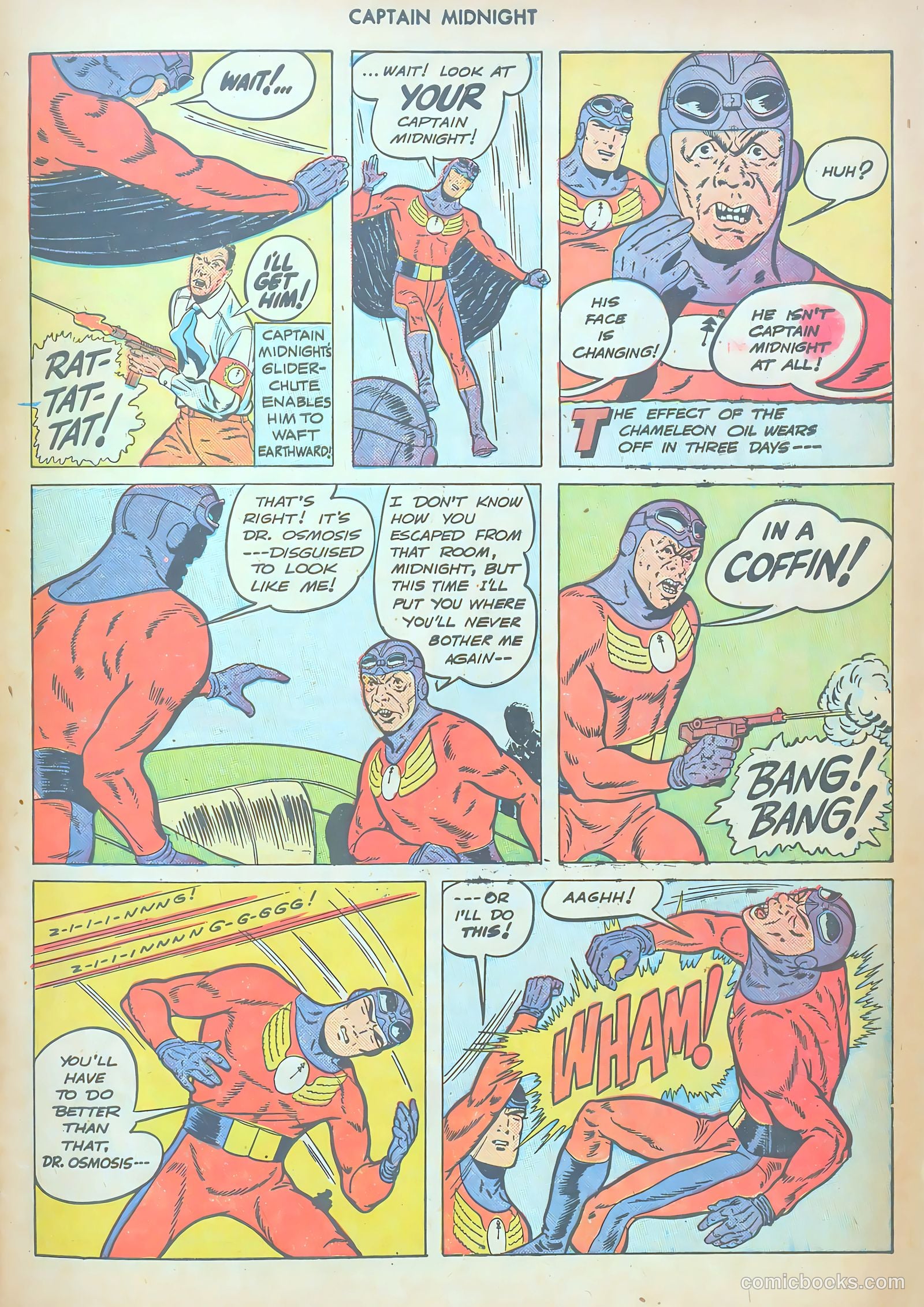 Captain Midnight #64 — page 31 of 36