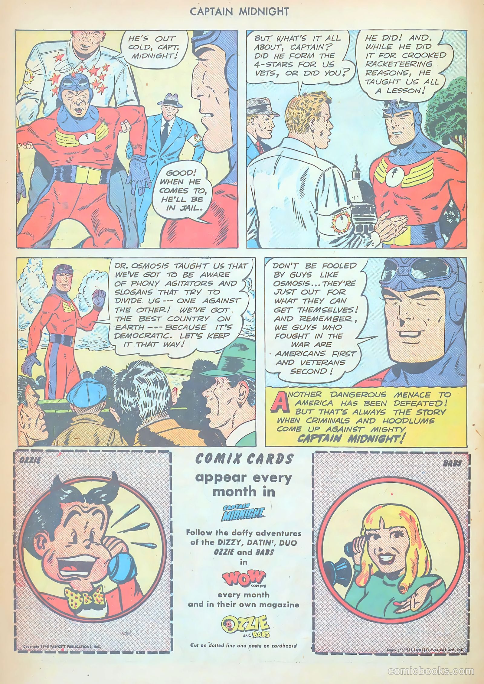 Captain Midnight #64 — page 32 of 36