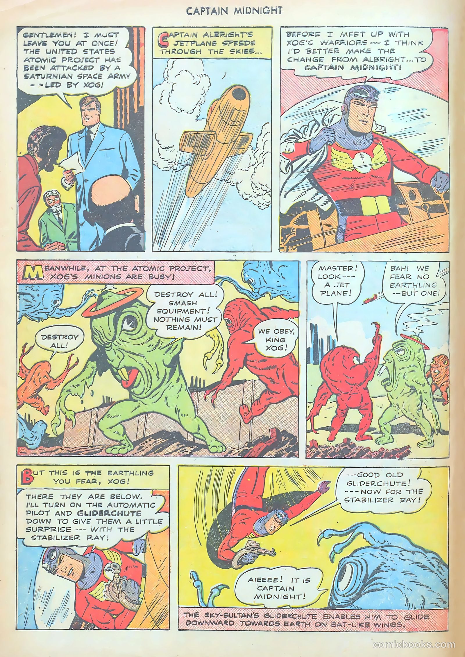 Captain Midnight #65 — page 4 of 36
