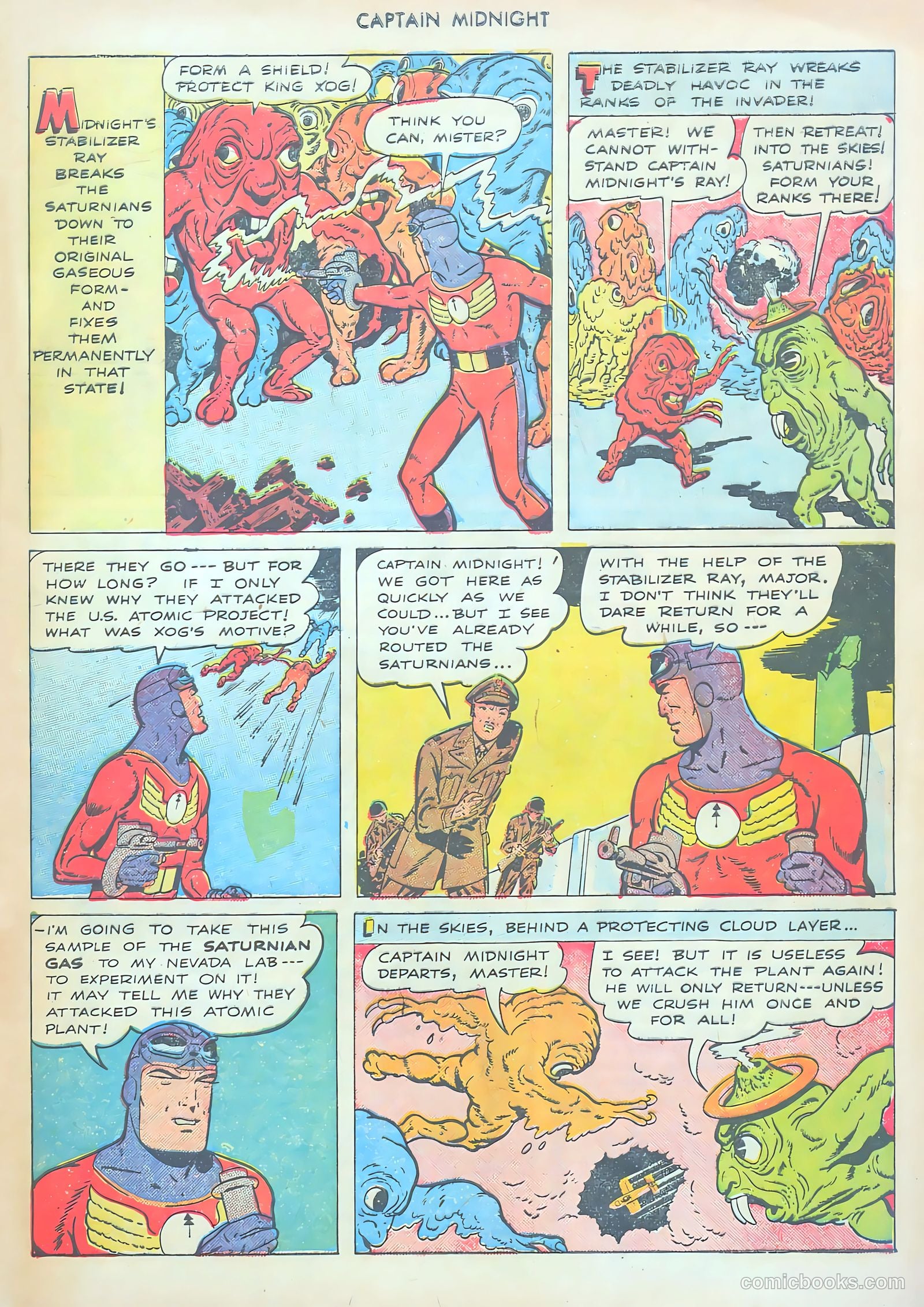 Captain Midnight #65 — page 5 of 36