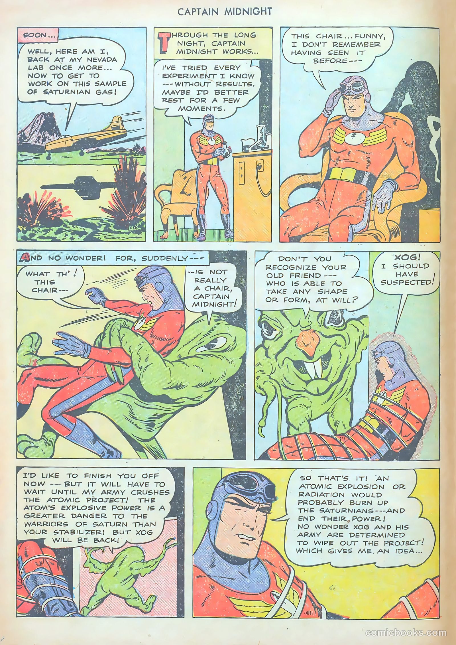 Captain Midnight #65 — page 6 of 36