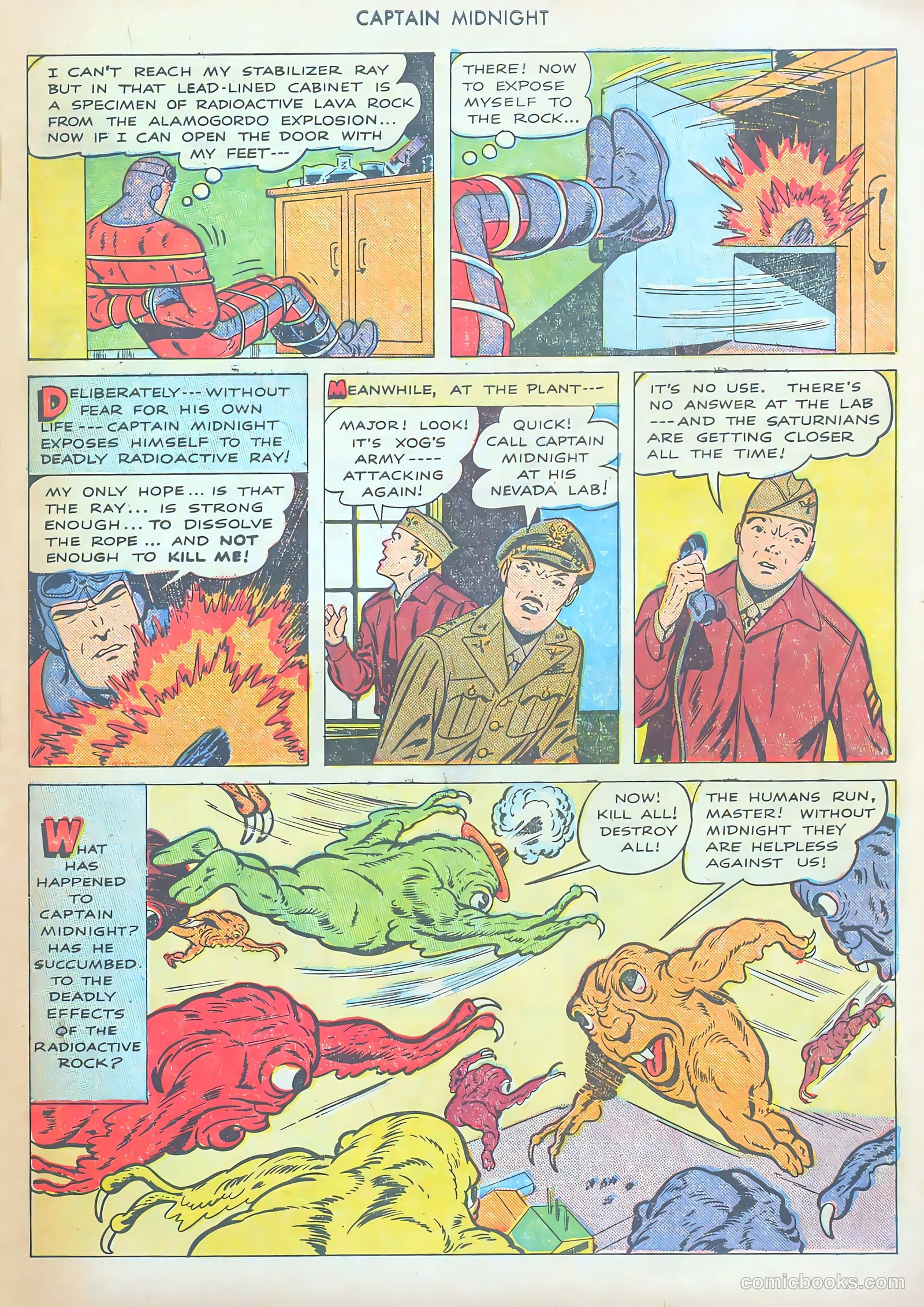 Captain Midnight #65 — page 7 of 36