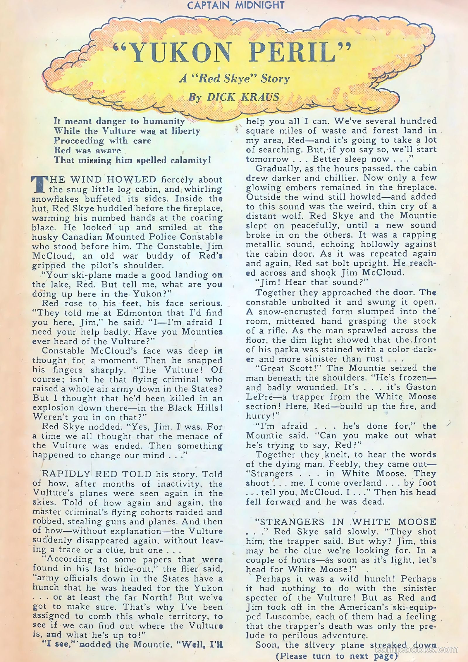 Captain Midnight #65 — page 15 of 36