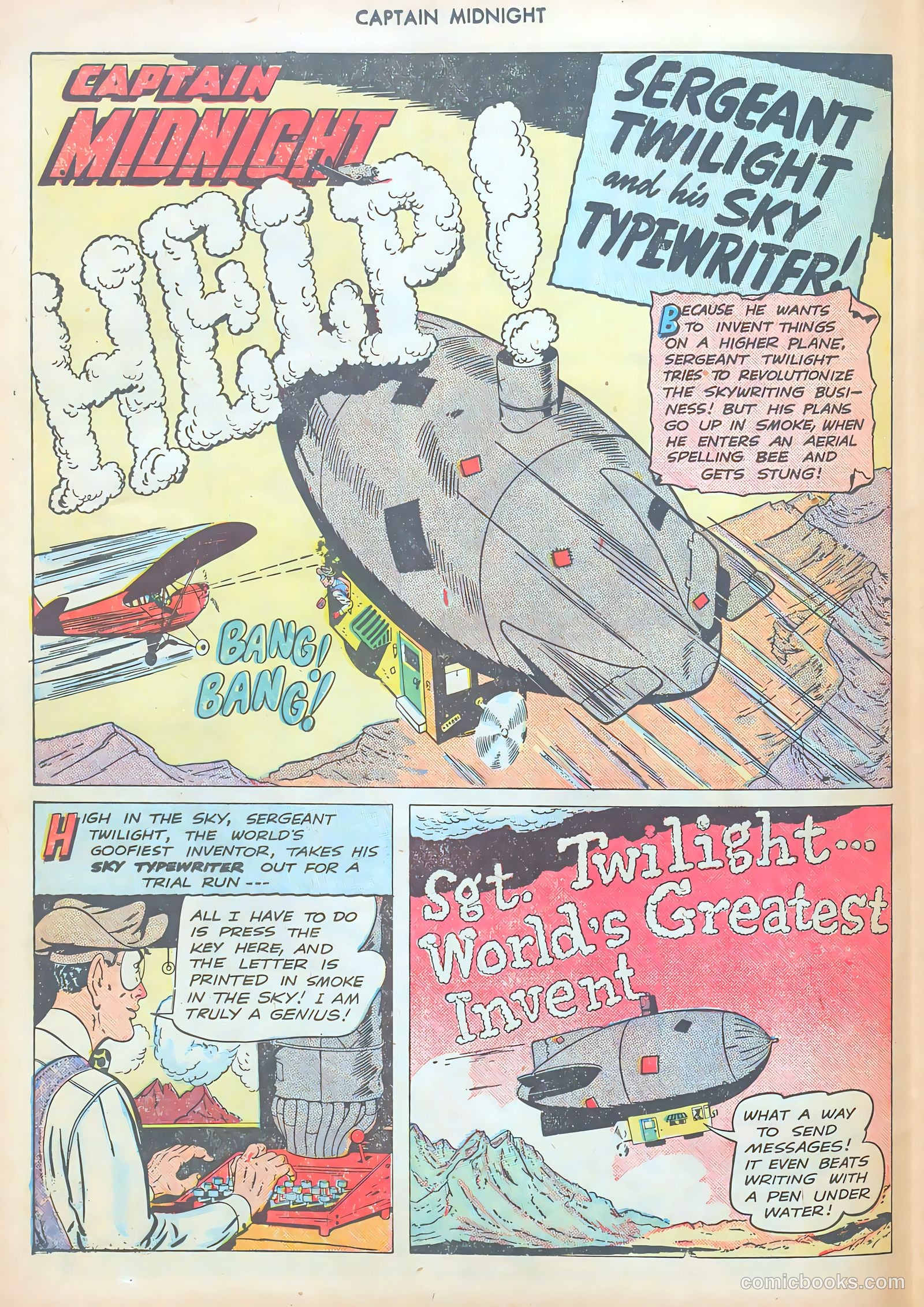 Captain Midnight #65 — page 18 of 36