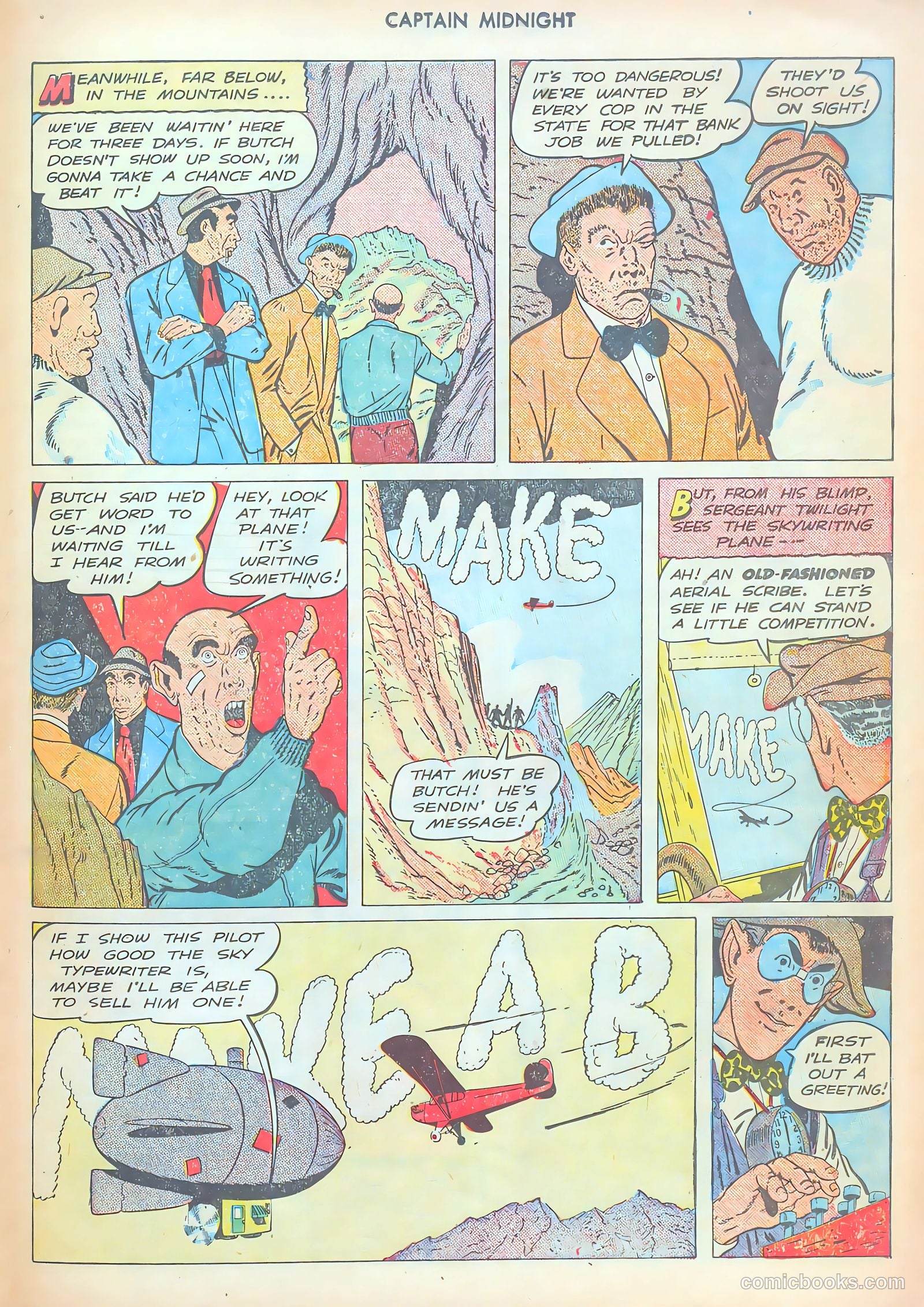 Captain Midnight #65 — page 19 of 36