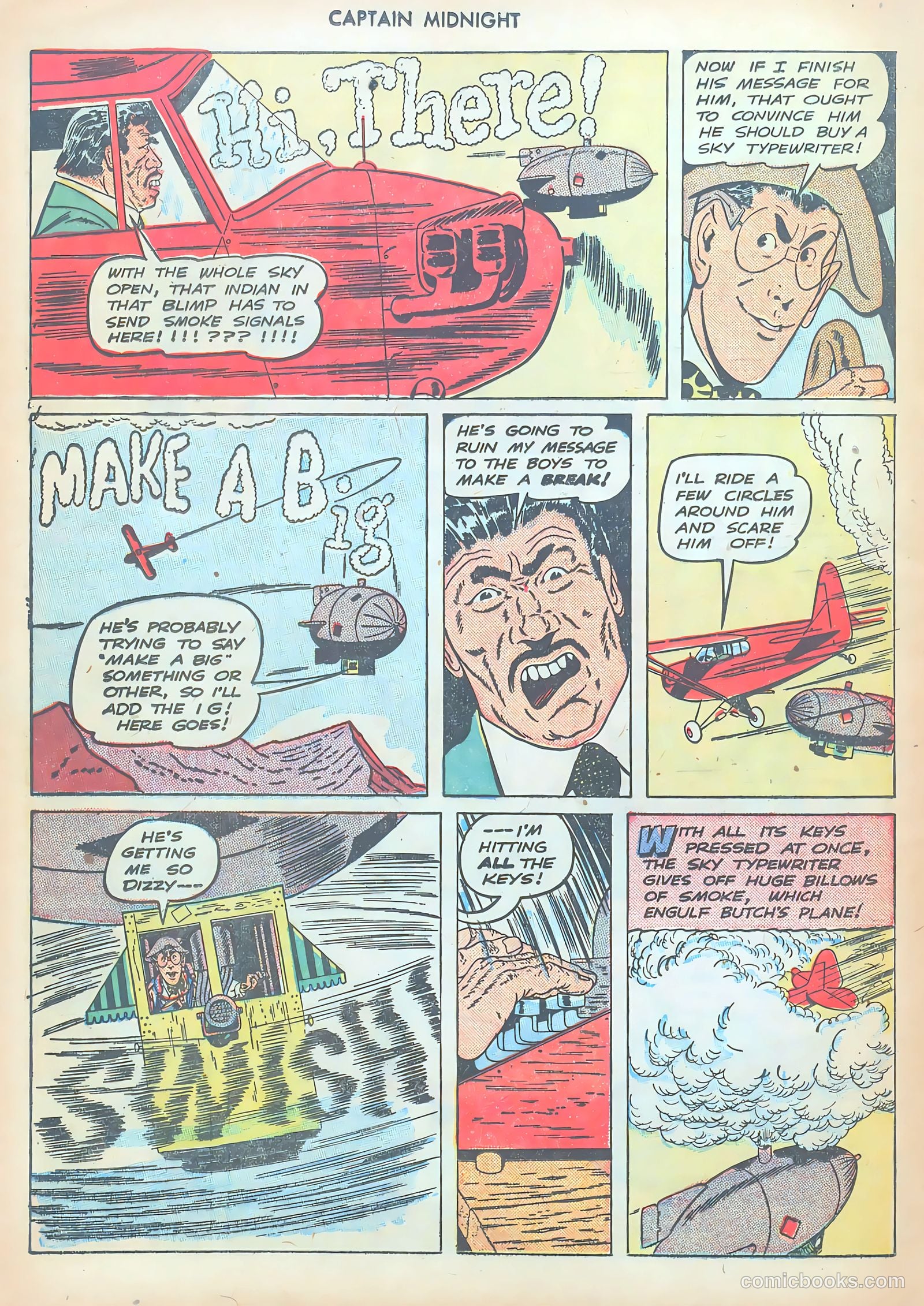 Captain Midnight #65 — page 20 of 36
