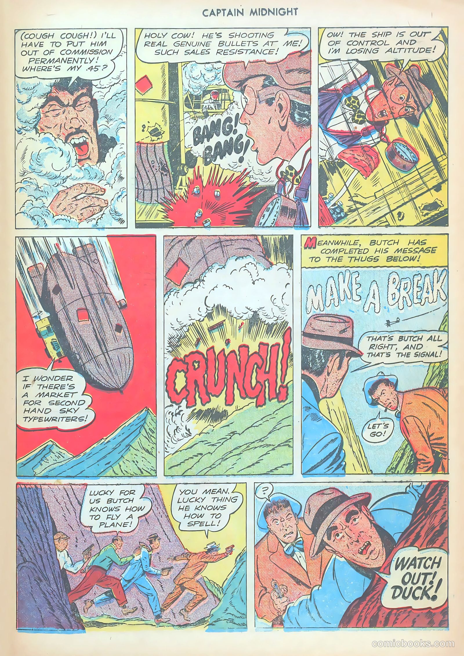 Captain Midnight #65 — page 21 of 36