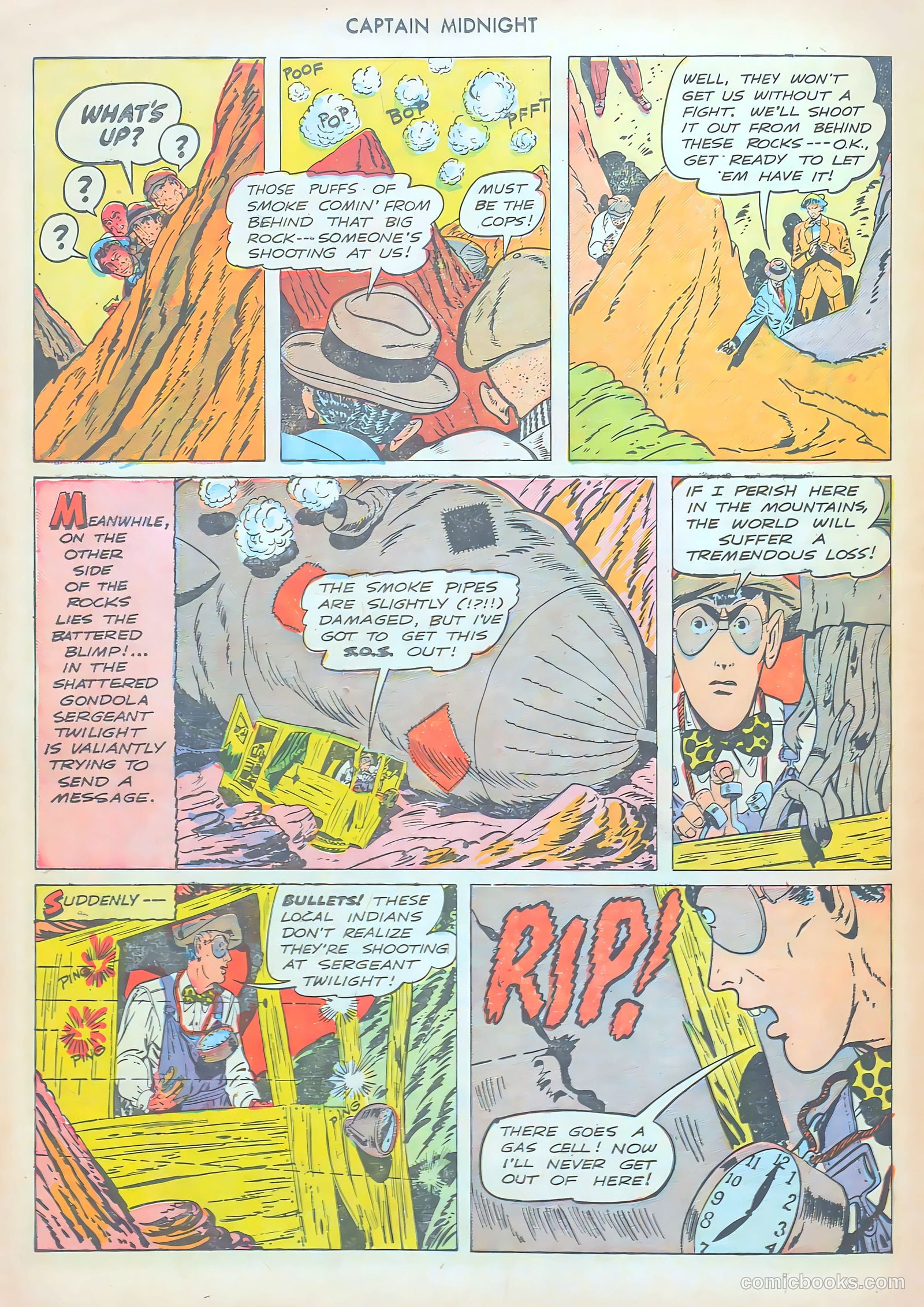 Captain Midnight #65 — page 22 of 36