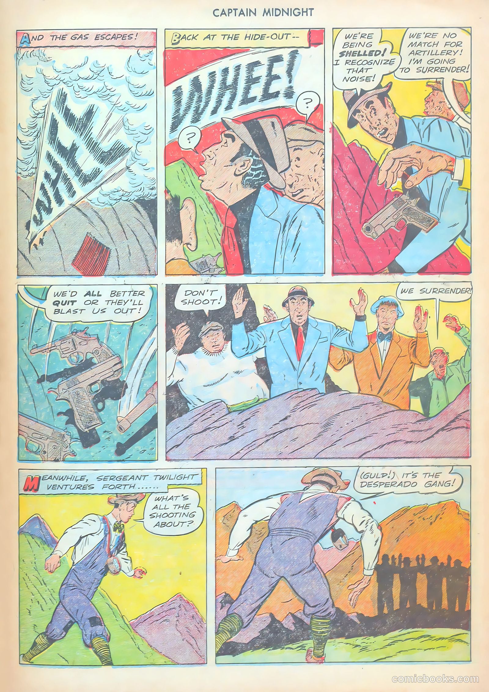 Captain Midnight #65 — page 23 of 36