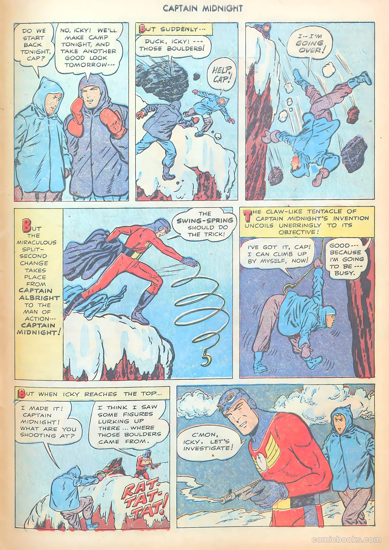 Captain Midnight #65 — page 29 of 36