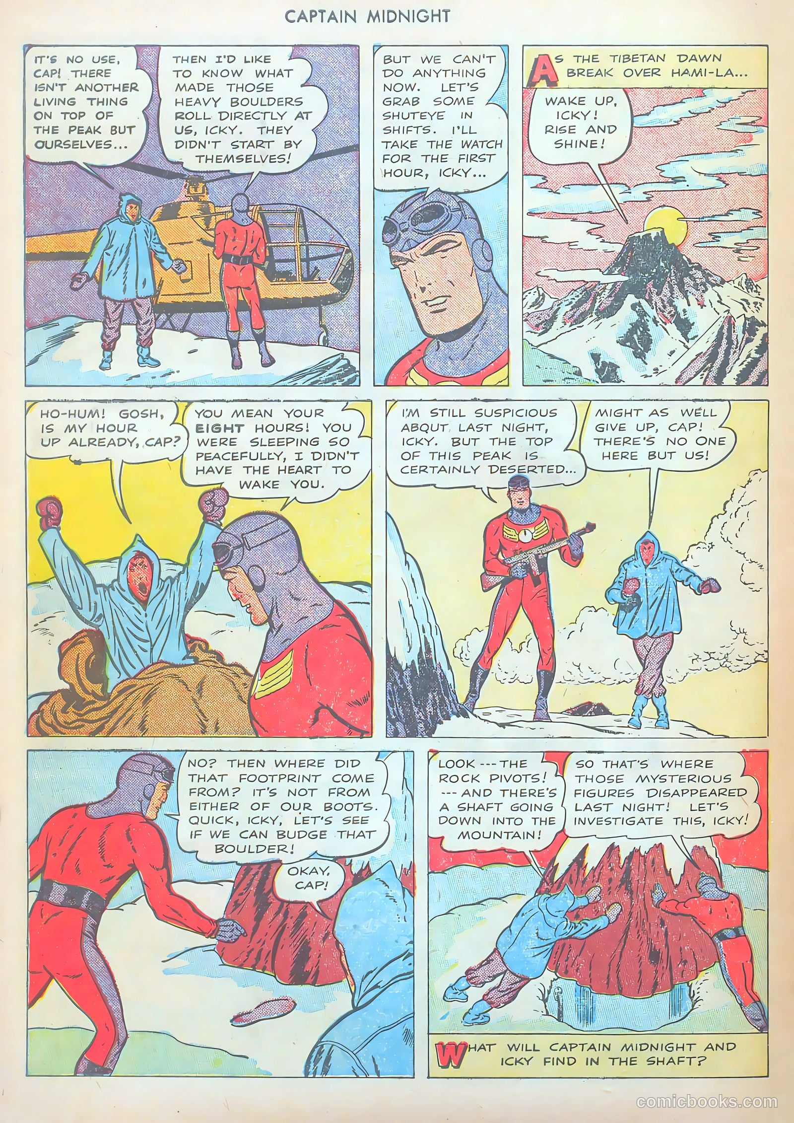 Captain Midnight #65 — page 30 of 36