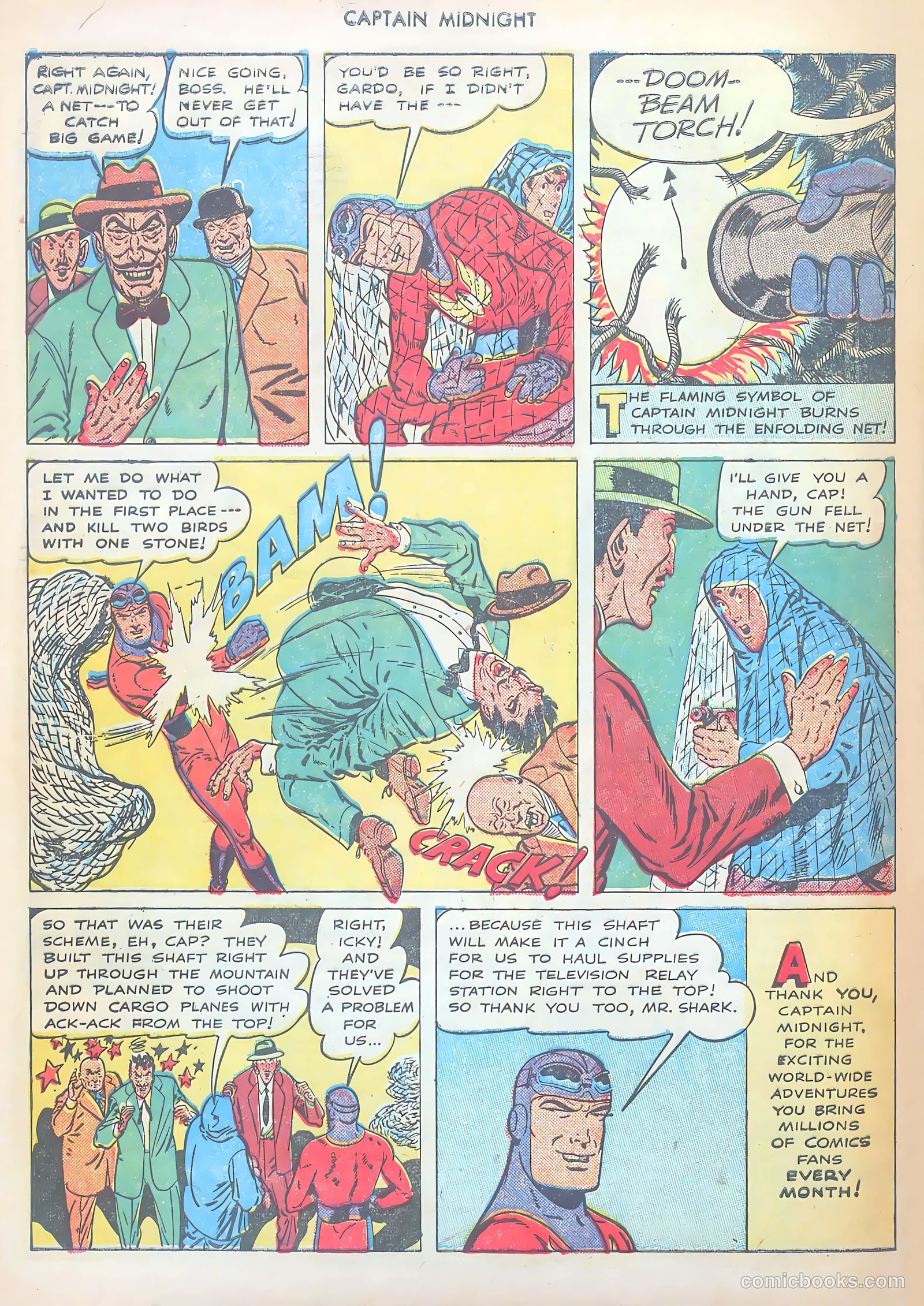 Captain Midnight #65 — page 32 of 36