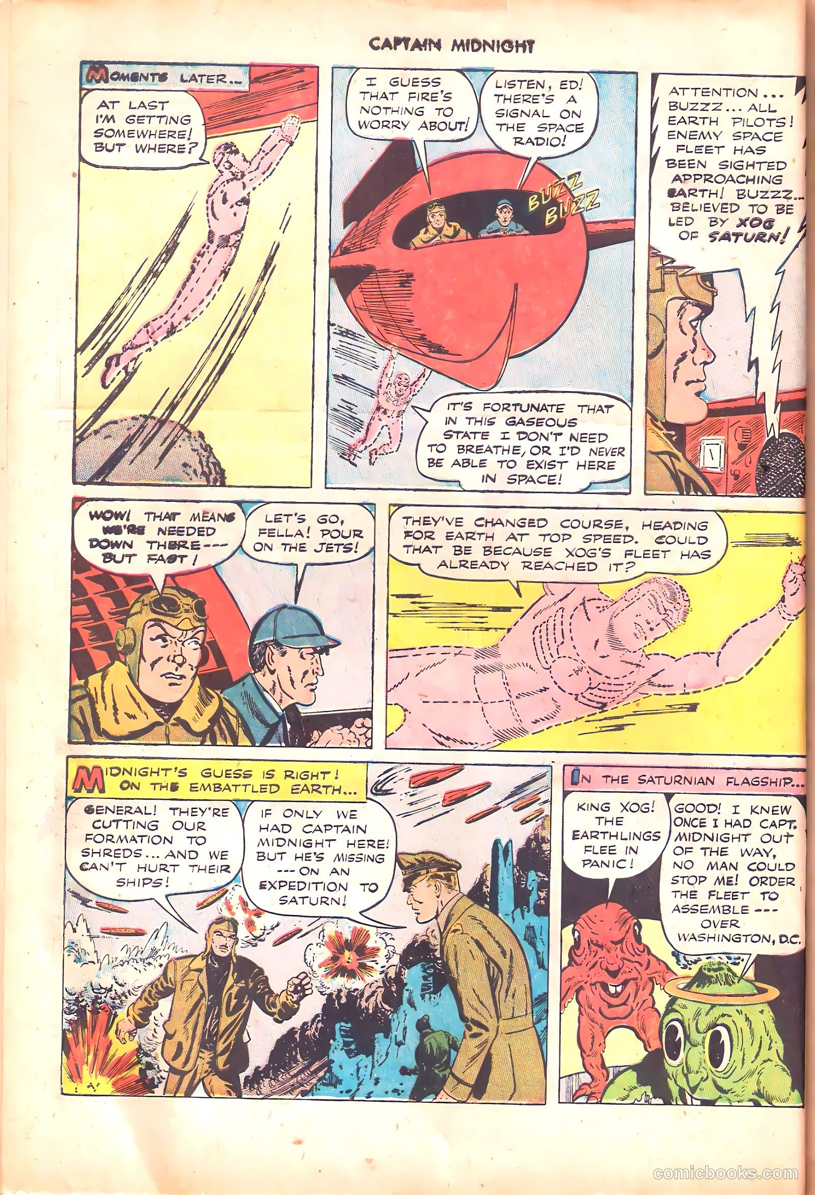 Captain Midnight #66 — page 8 of 38